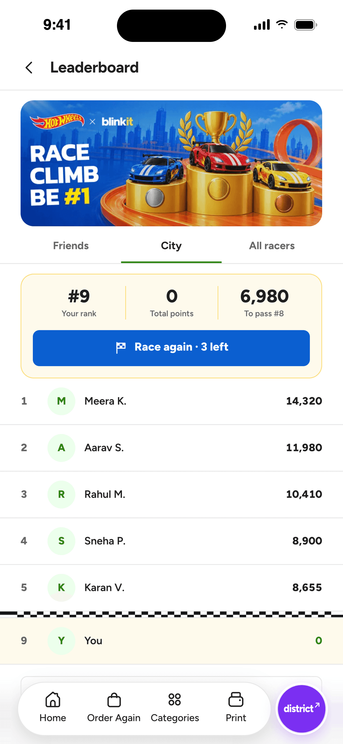 Leaderboard
