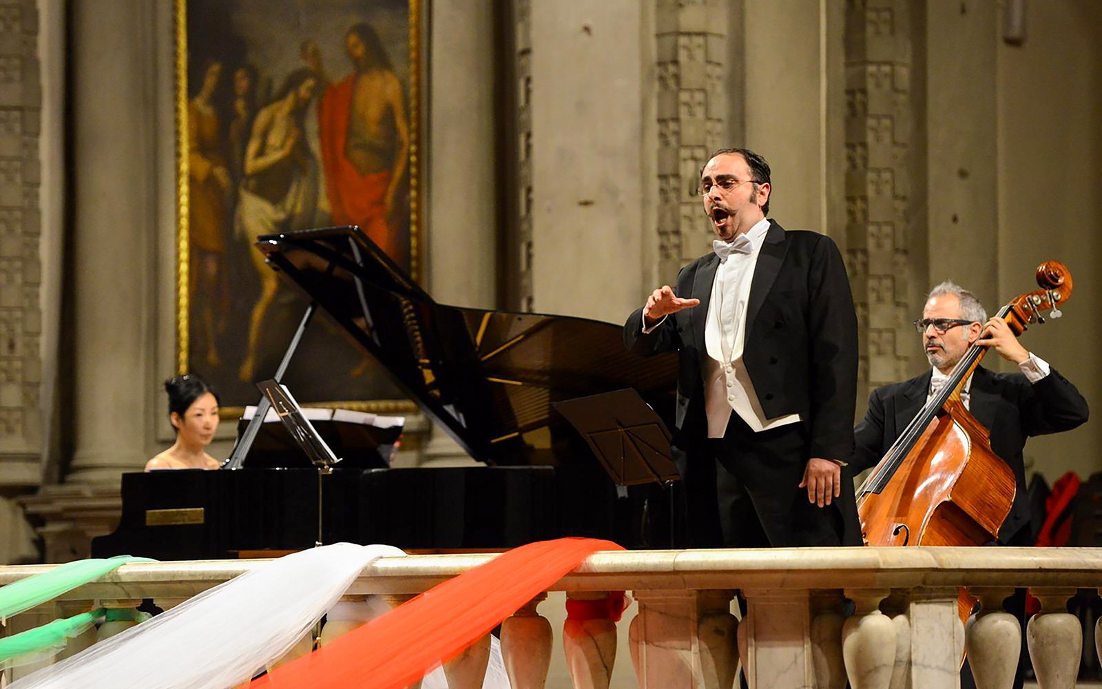 Tenor, zongorista és csellista koncerten lép fel Firenzében.