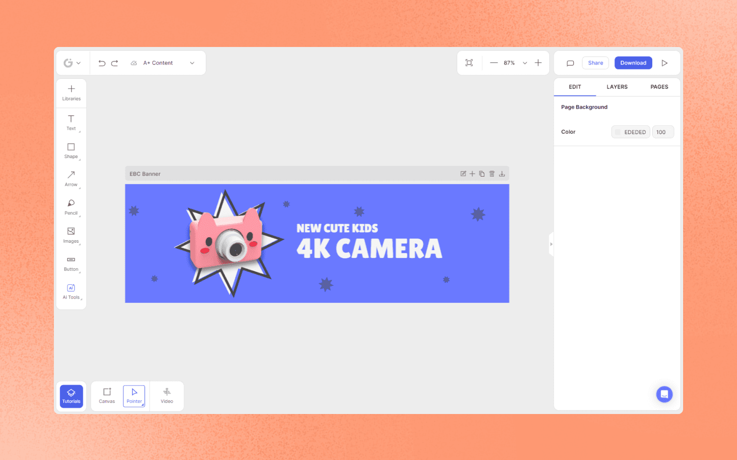 design A+ content glorify