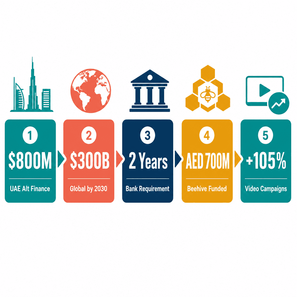 Infographic: Crowdfunding Platforms in the UAE vs Traditional Funding: A Guide