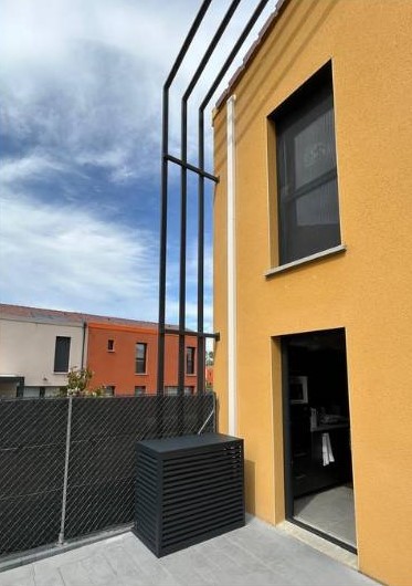 Cache groupe climatisation VPC Installation