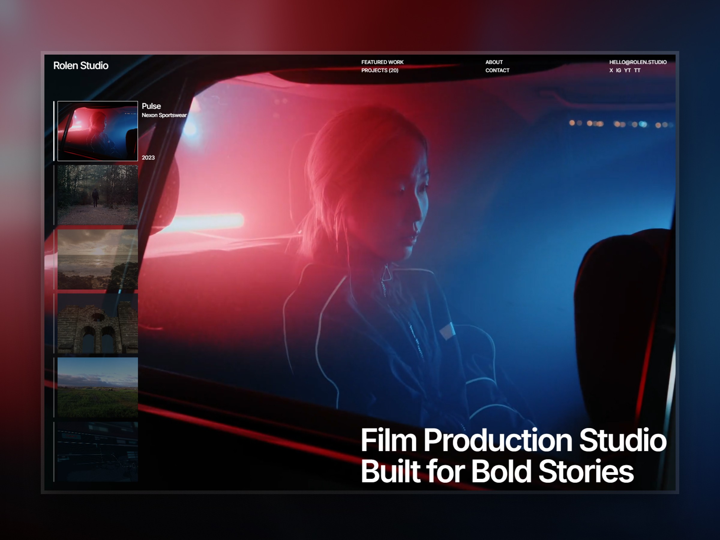 Rolen Framer Template Preview 1