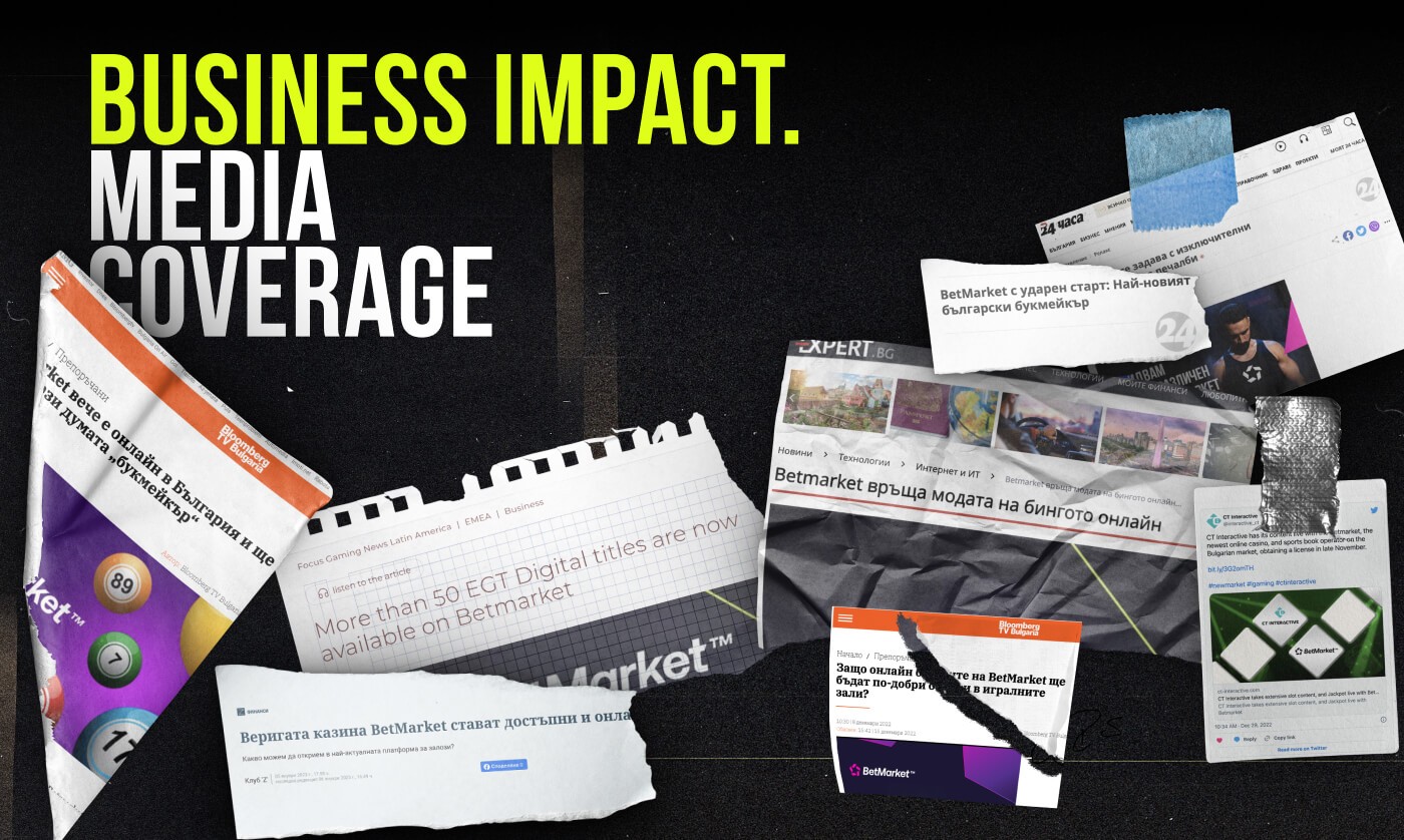 ROI growth chart overlaid with media coverages