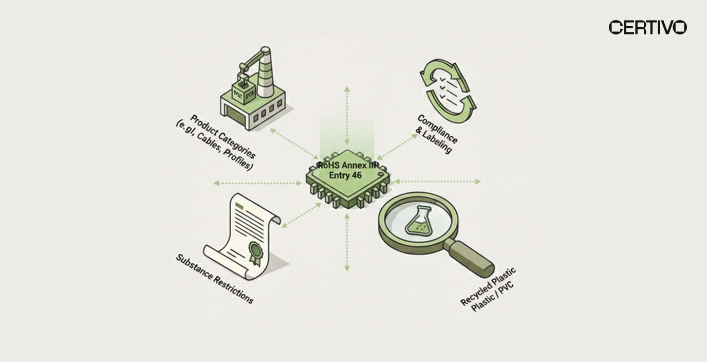 EU RoHS recovered PVC lead compliance framework Directive 2024/232