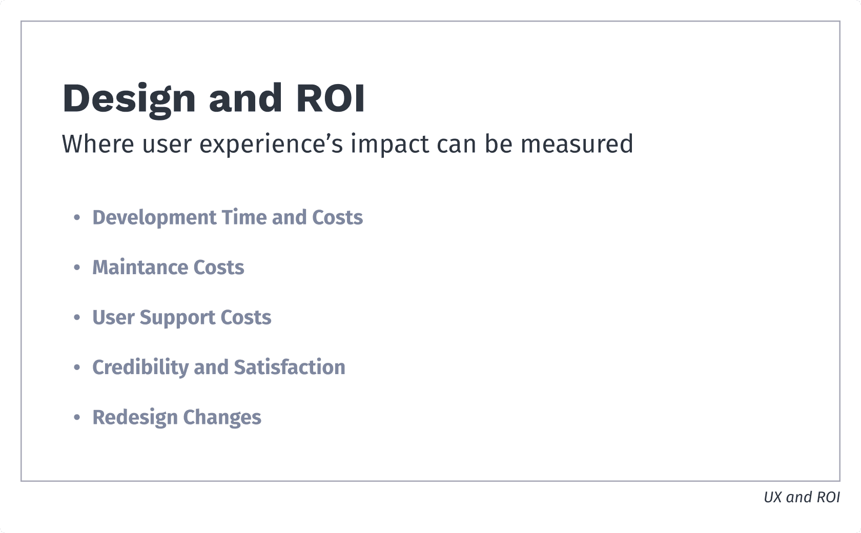 ux rio measure