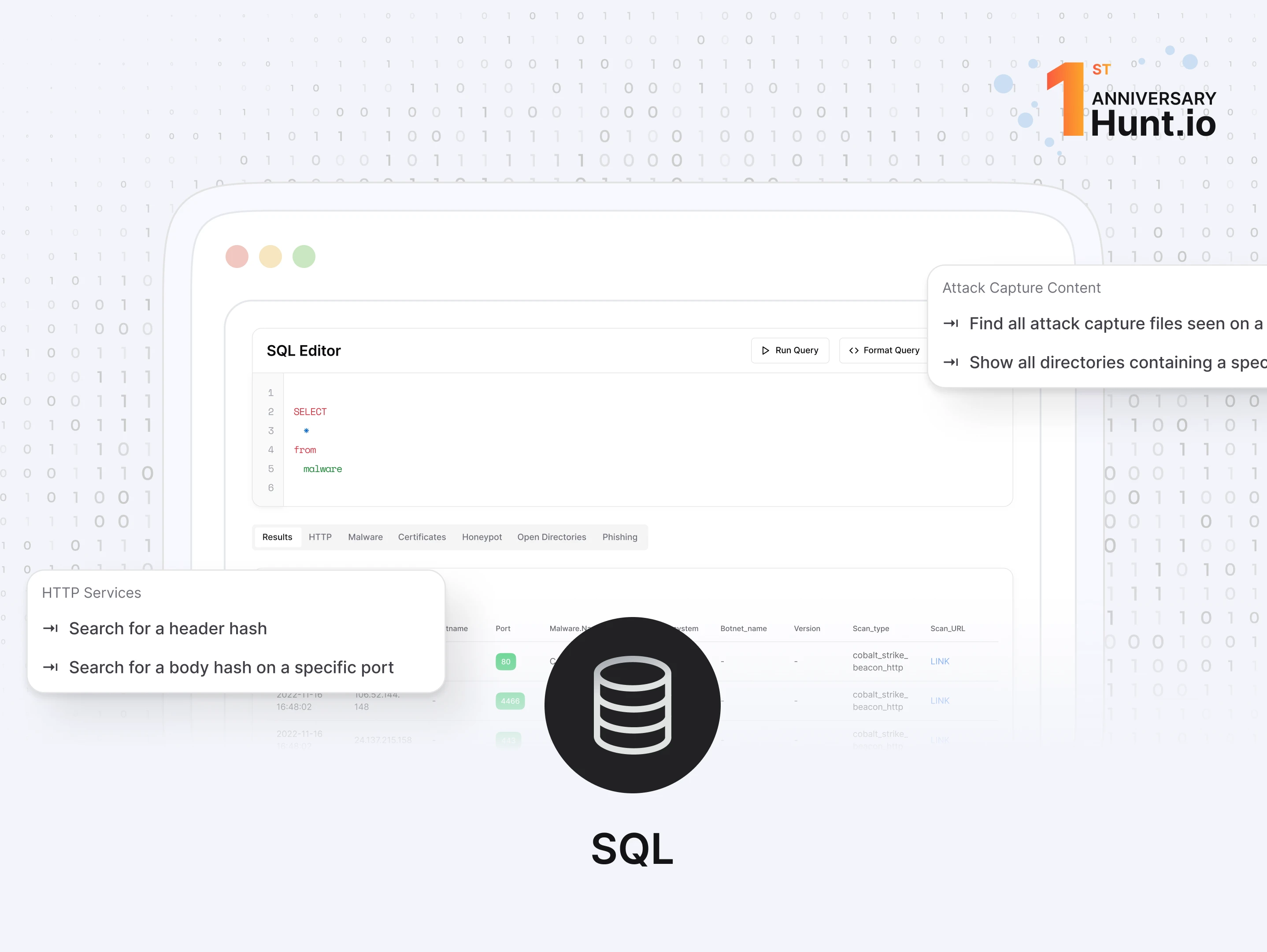 Announcing Hunt SQL