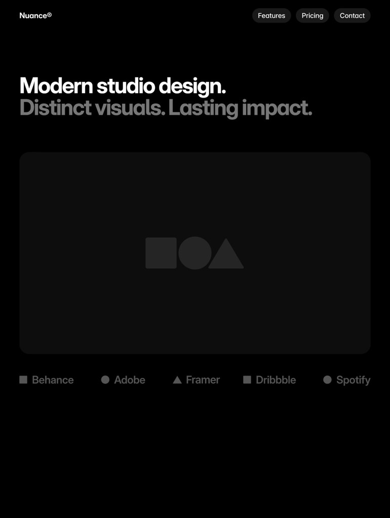 Example of a page generated by Wireframer