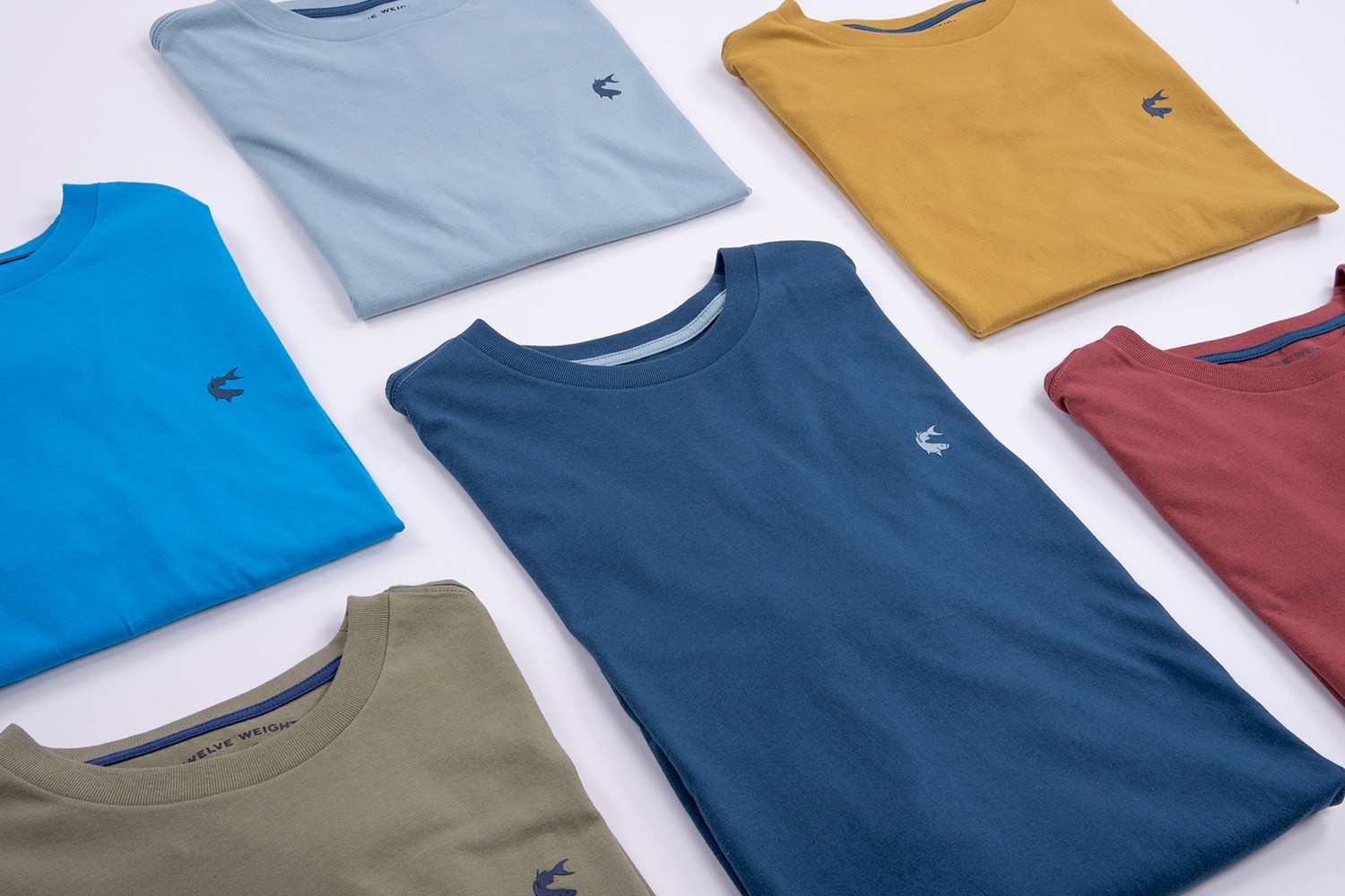 Twelve Weight brand identity system featuring logo variations and mark design