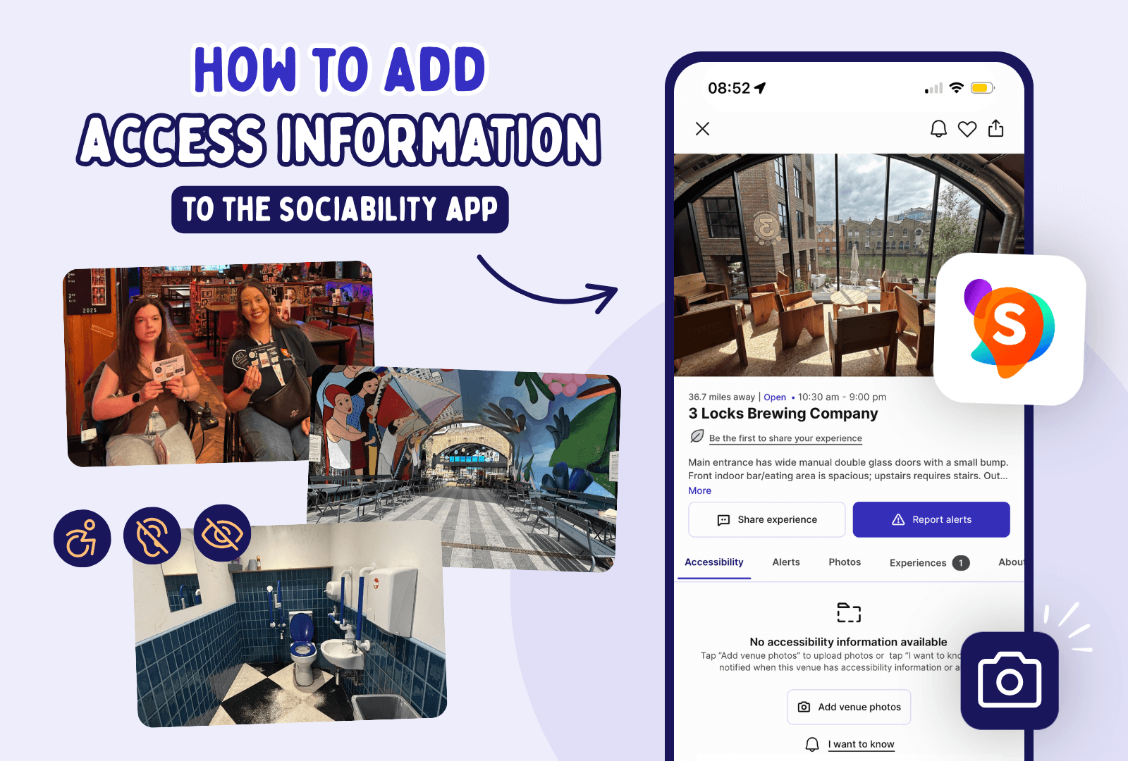 How to add information to the Sociability app