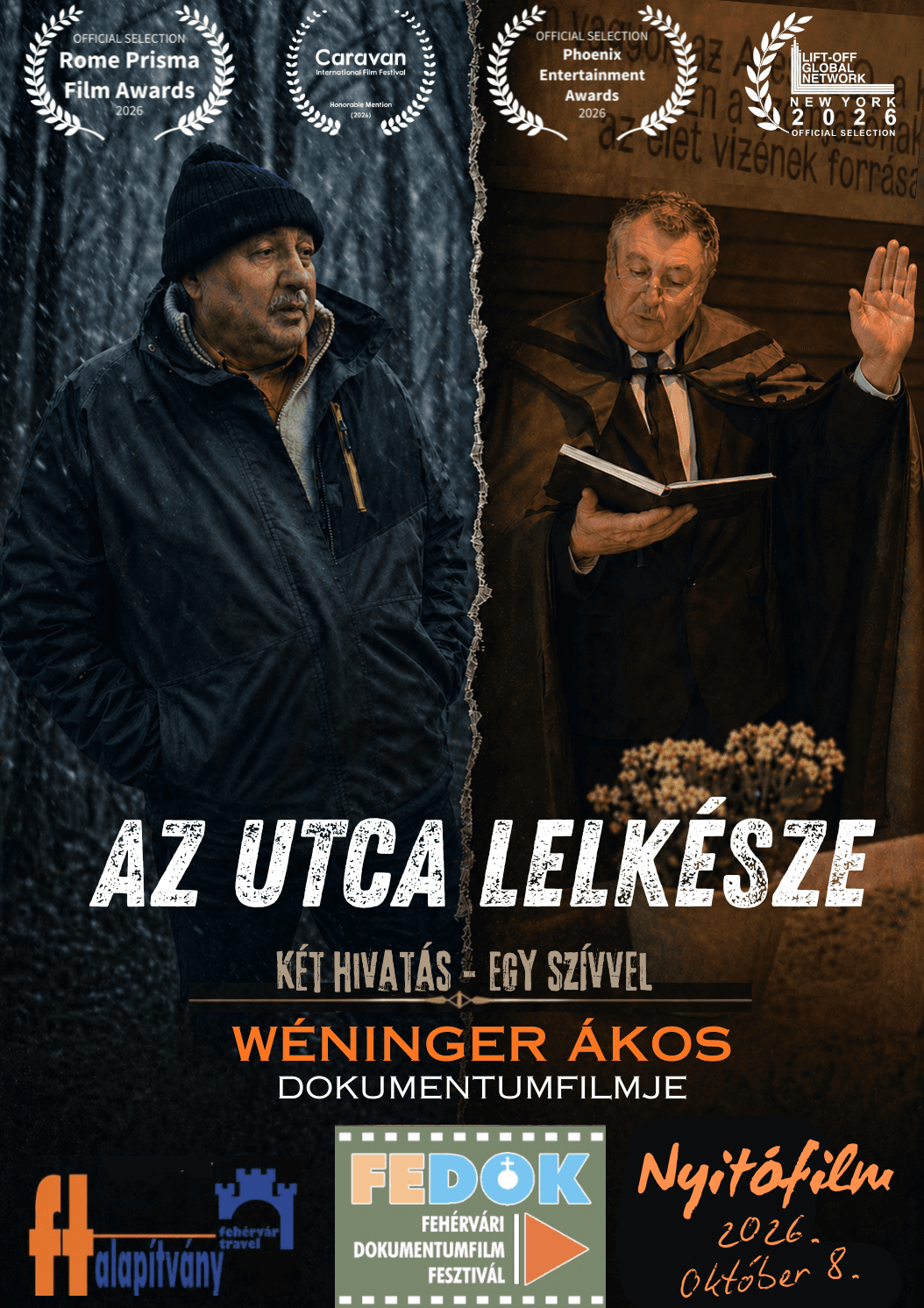 Az utca lelkésze filmplakát