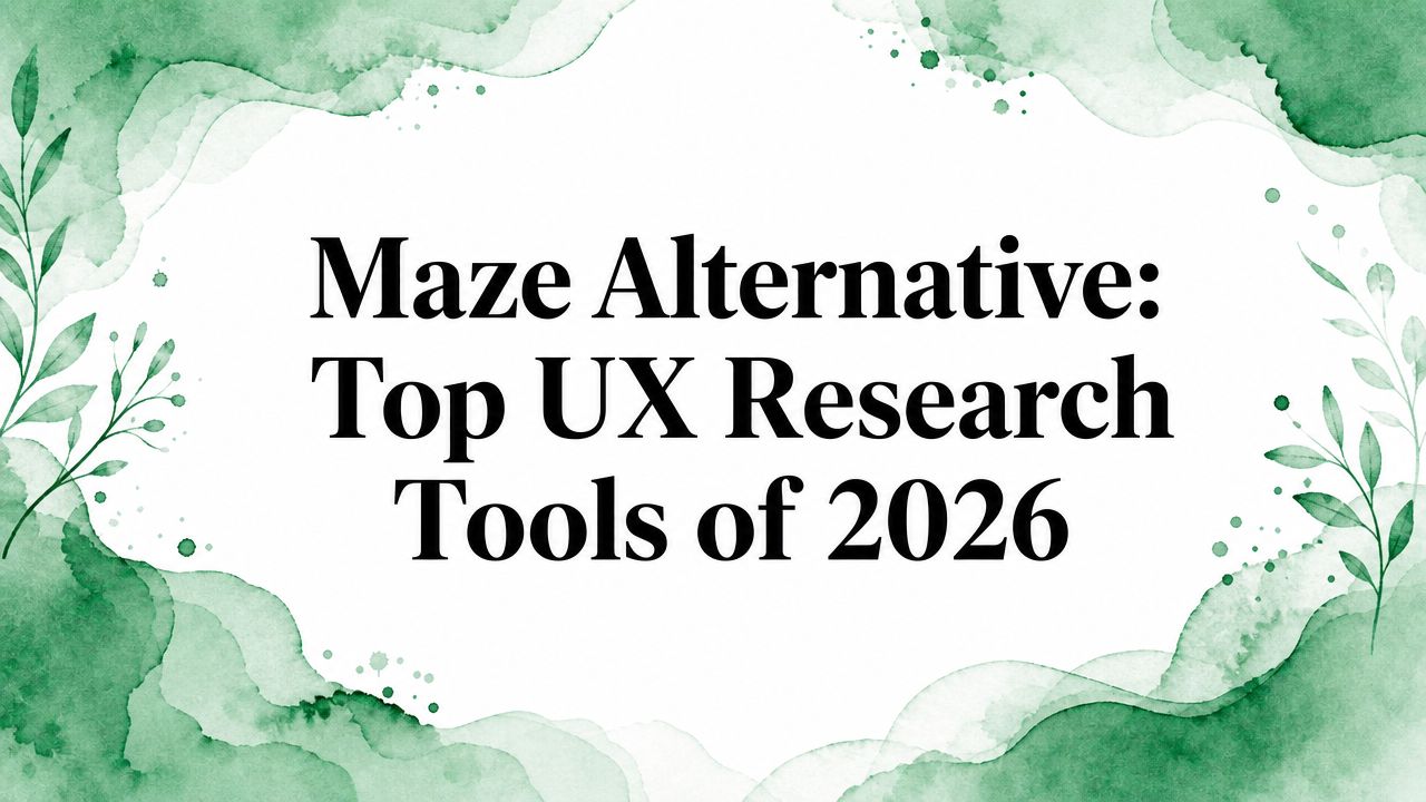 Maze Alternative: Top UX Research Tools of 2026
