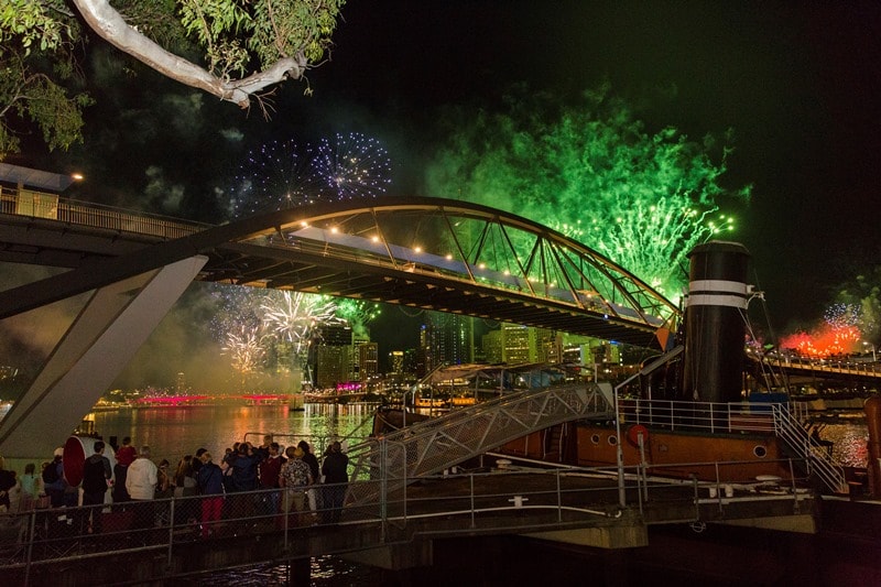 Riverfire Fireworks display over the Brisbane River