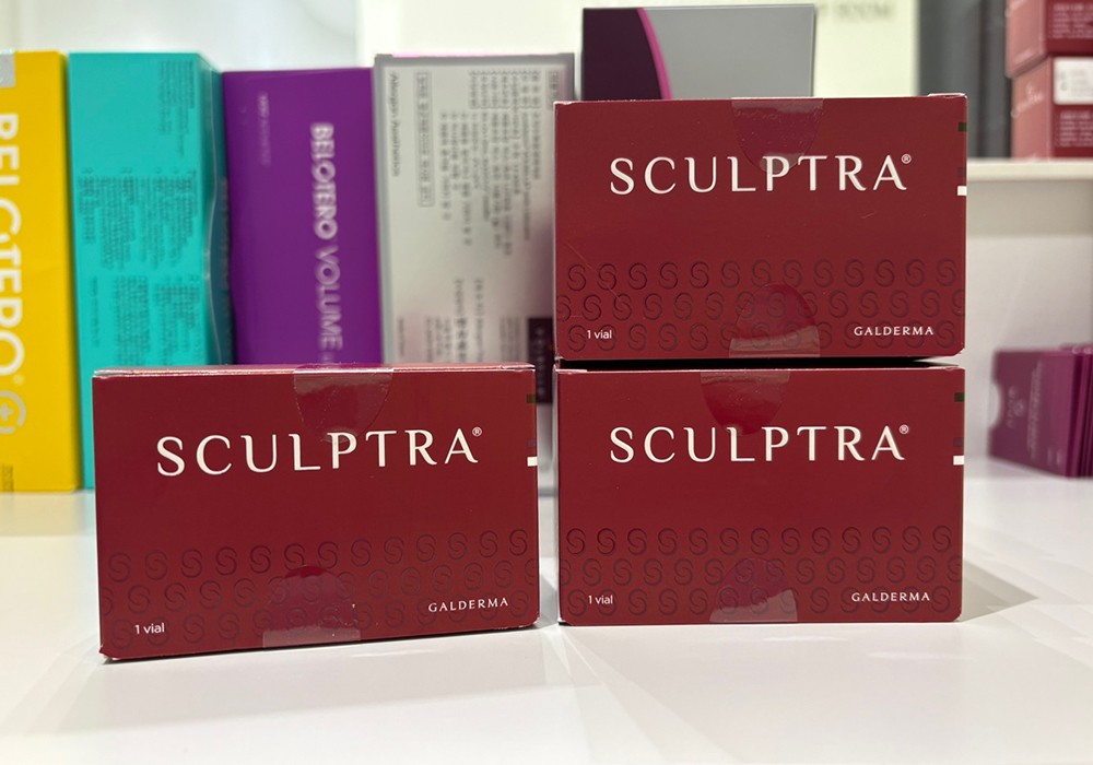 sculptra treatment boxes