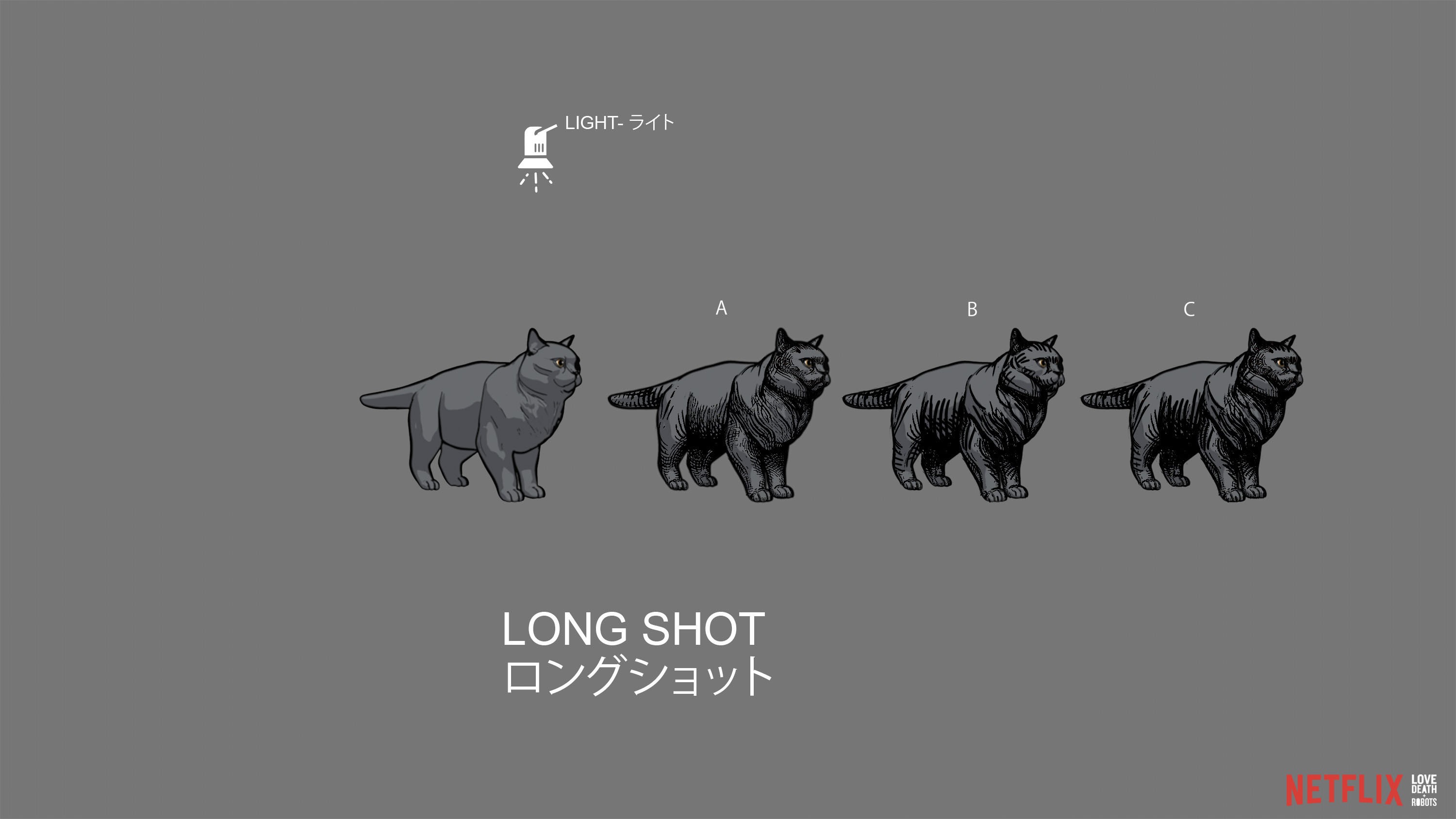 For He Can Creep visual development – hatching and procedural textures for handcrafted quality