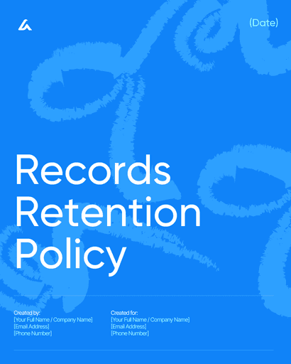 Records Retention Policy