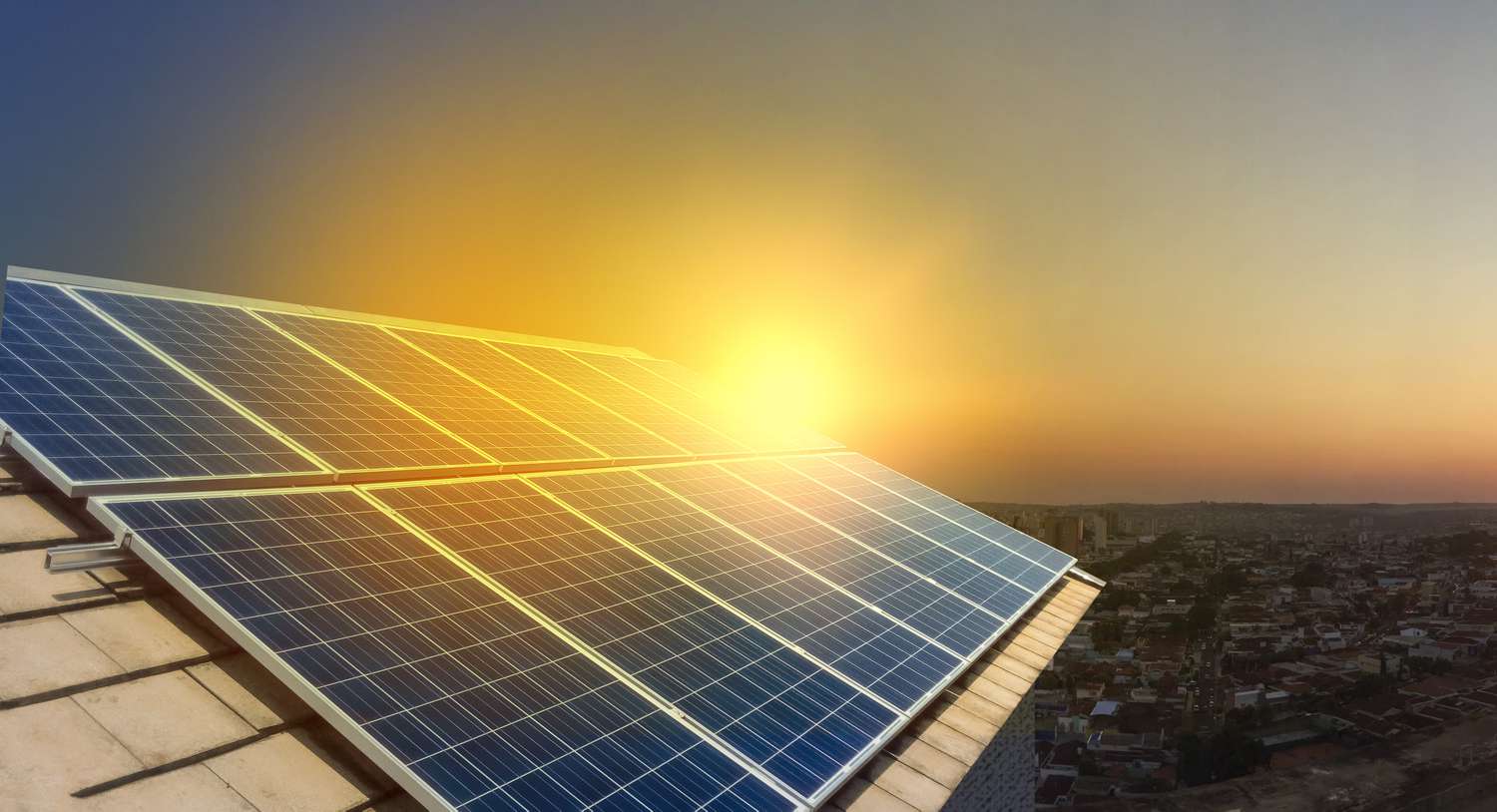 blue and white solar panel on green metal bar during daytime