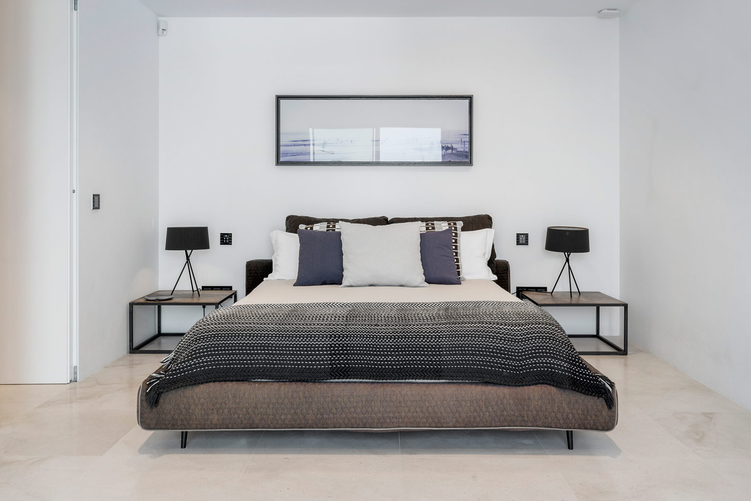 Suite Two bed in exclusive luxury villa Ibiza, private holiday retreat estate property.