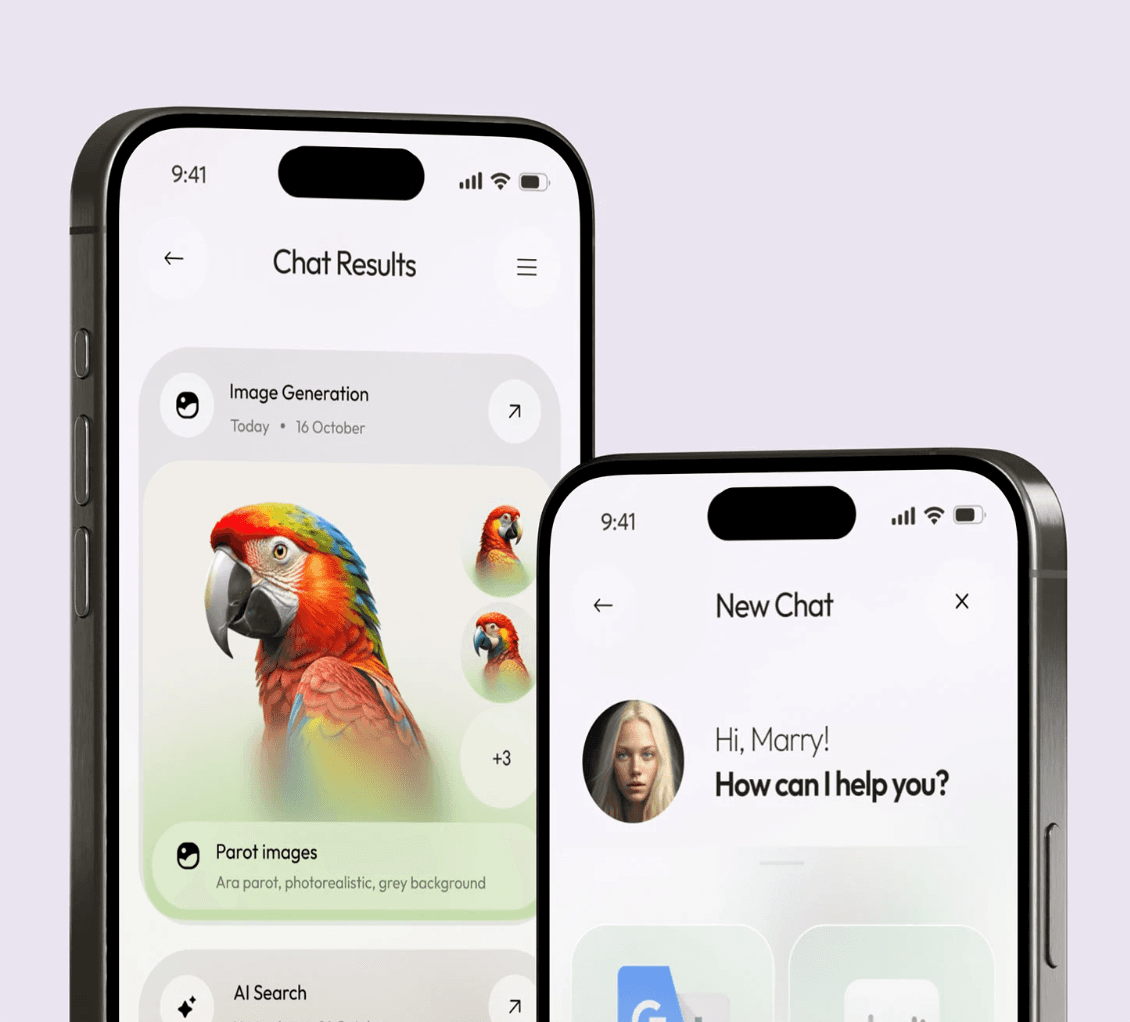 Example work of framer development