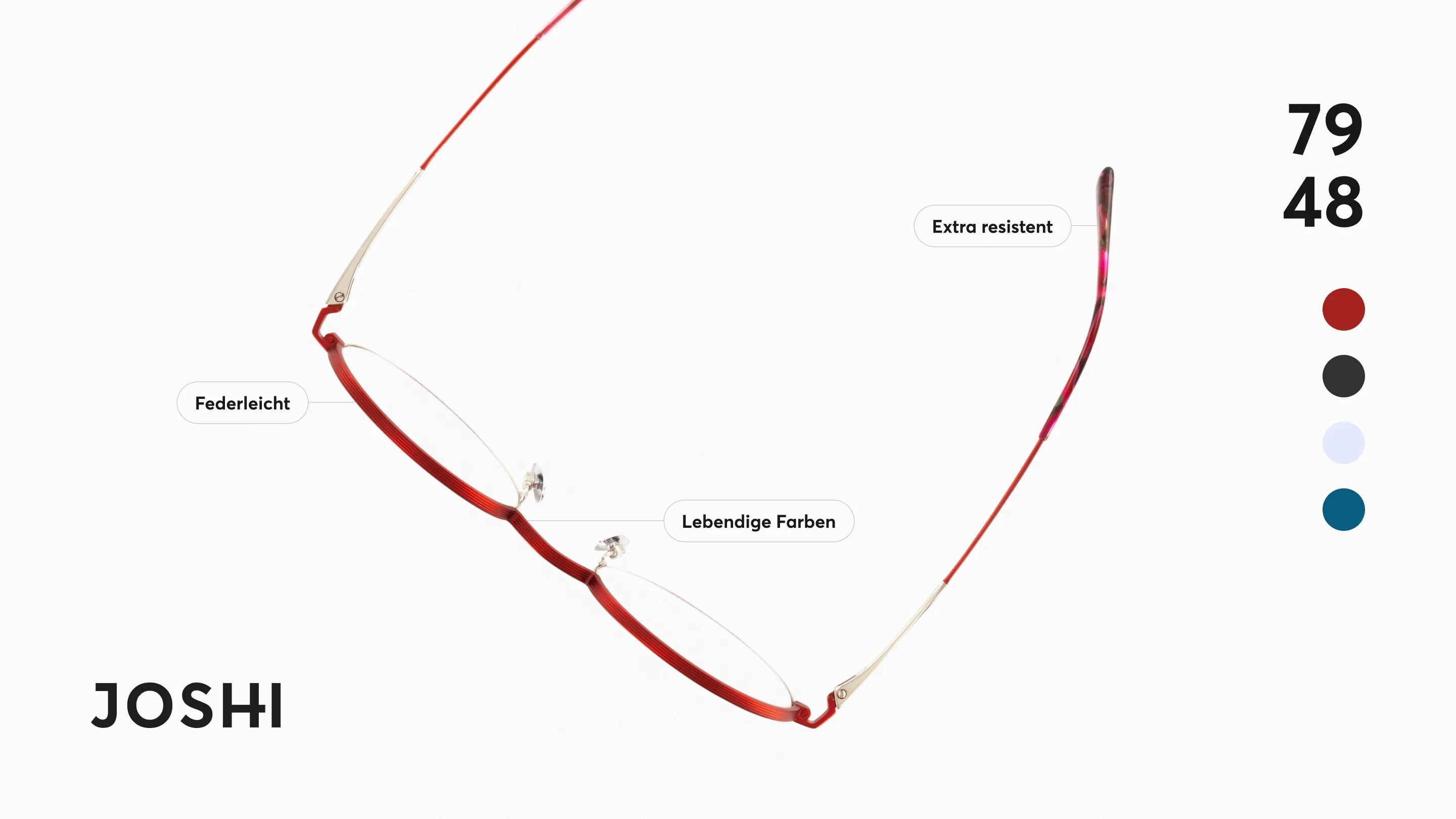 Glasses from above
