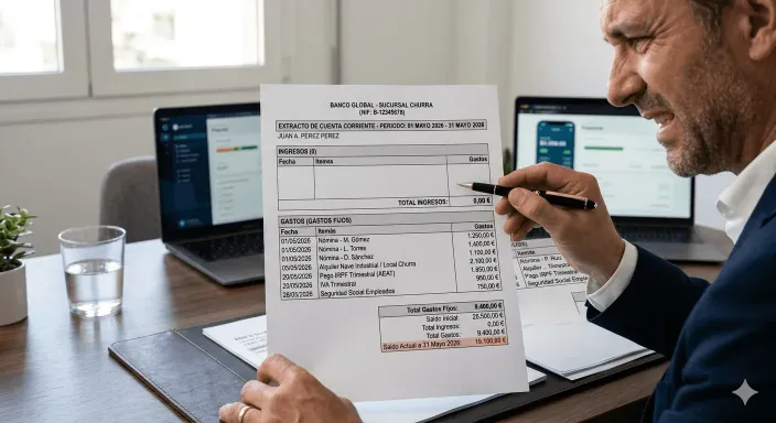 Gastos fijos estructurales de una empresa (nóminas, alquiler) que asume el seguro de pérdida de beneficios.