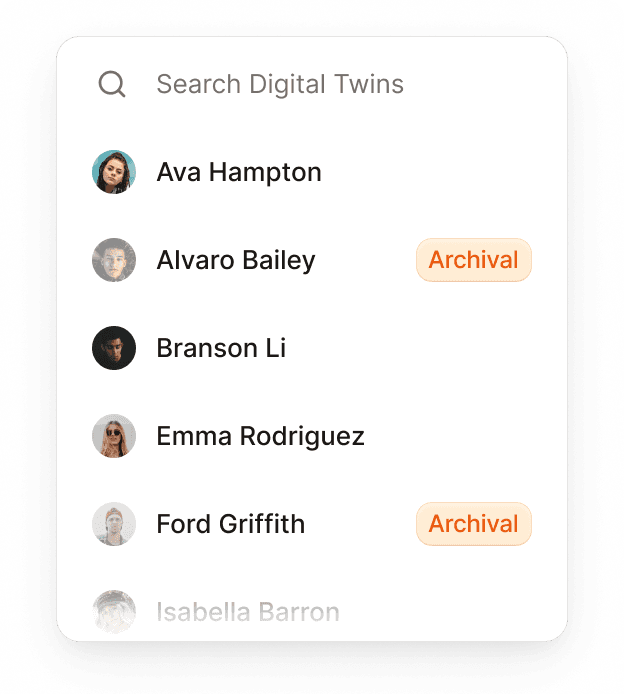 Image of digital twin search