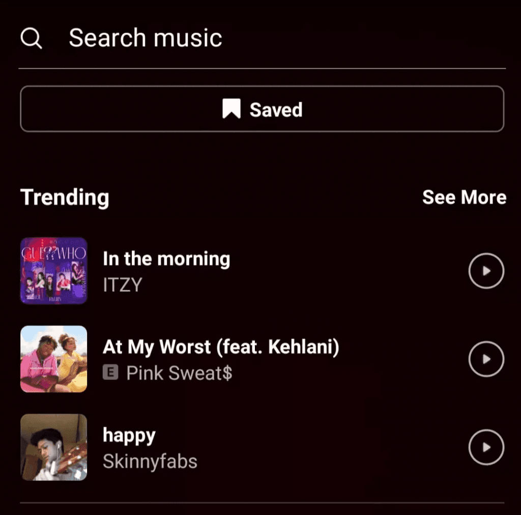 trending music