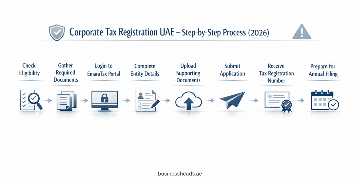Complete Guide to Corporate Tax Registration in UAE 2026