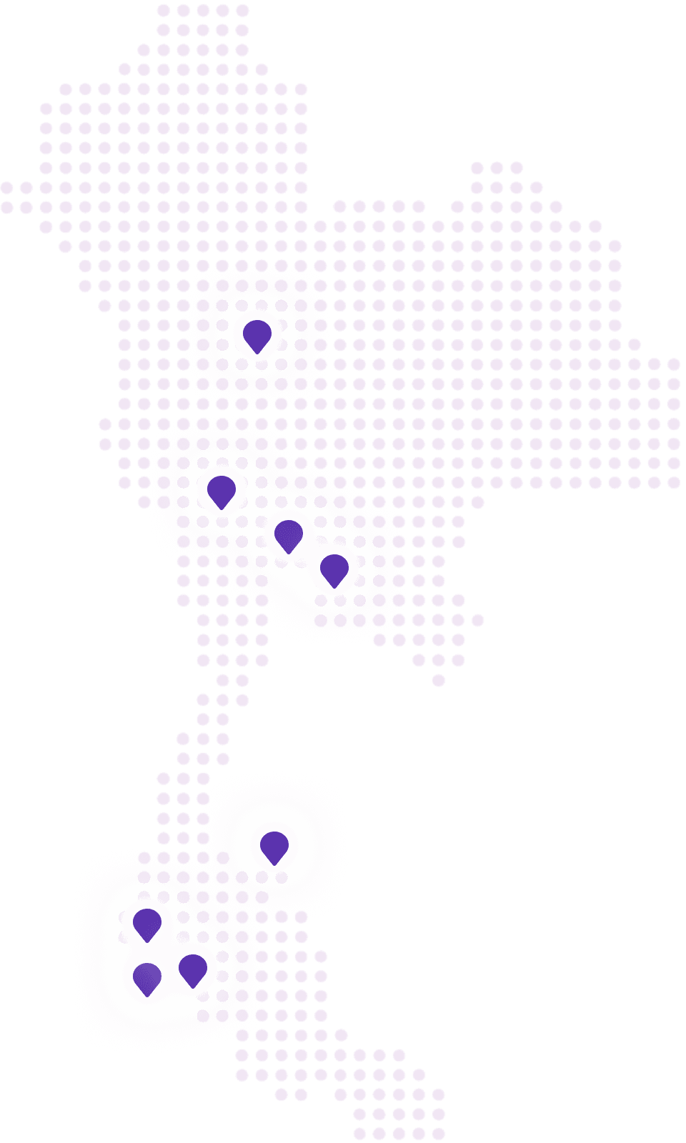 Futuristic plastic chair