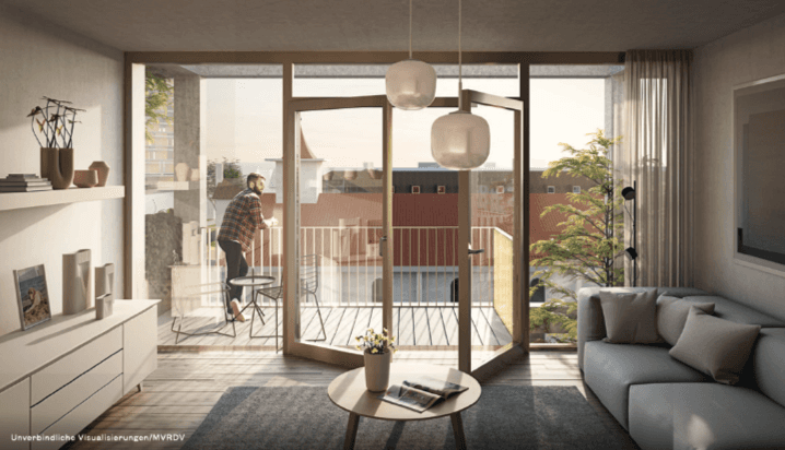 modern white house interior