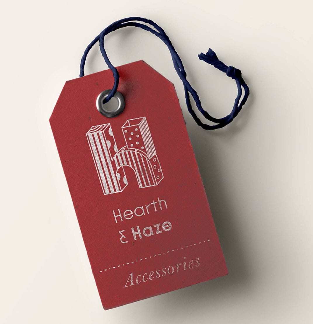 Hearth & Haze store labels - Accesories