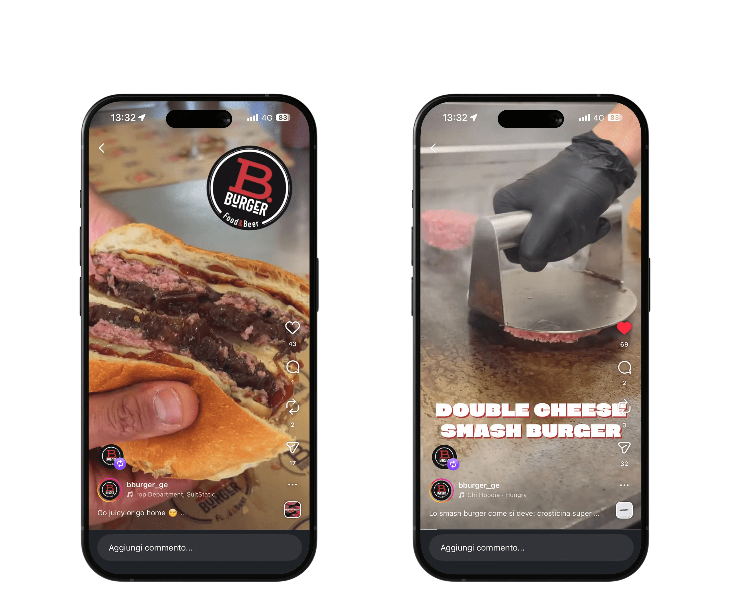 Contenuti social per IGI AMA realizzati da Aura Studio, agenzia di comunicazione di Genova: foto, copywriting e grafiche coordinate per raccontare lo stile giovane e indie del brand.