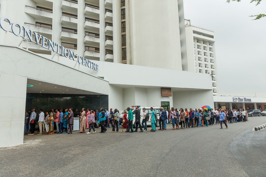 a building with trees and plants