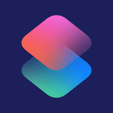 This is the logo of Shortcuts.