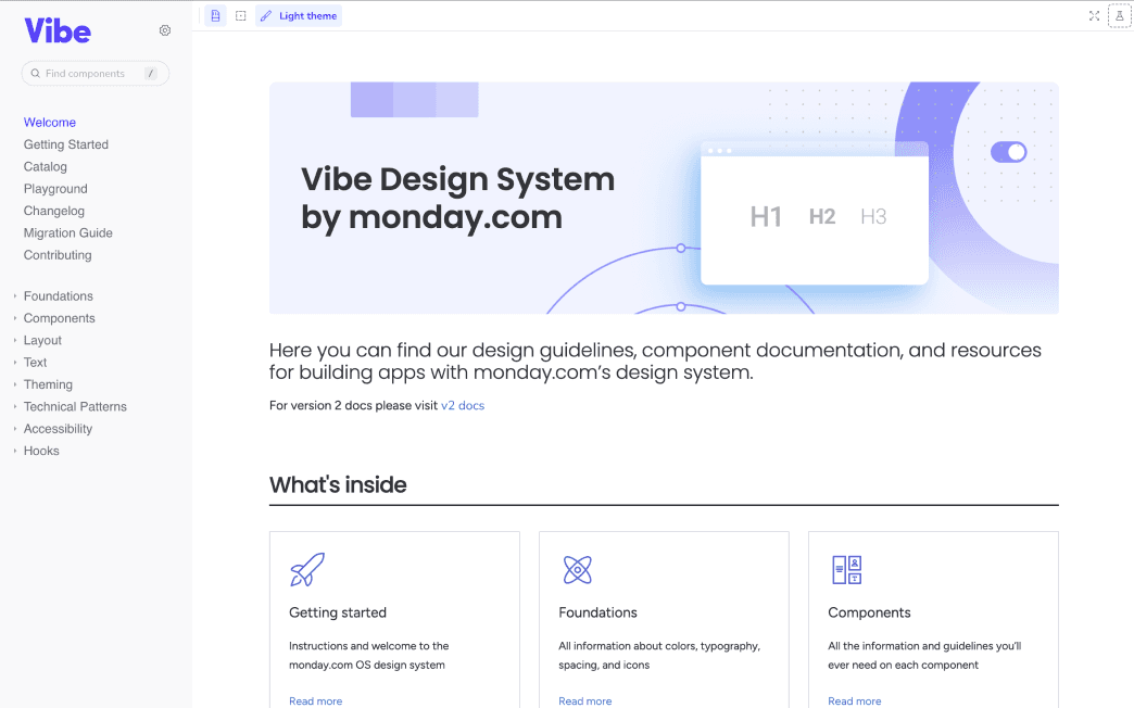 Monday design system