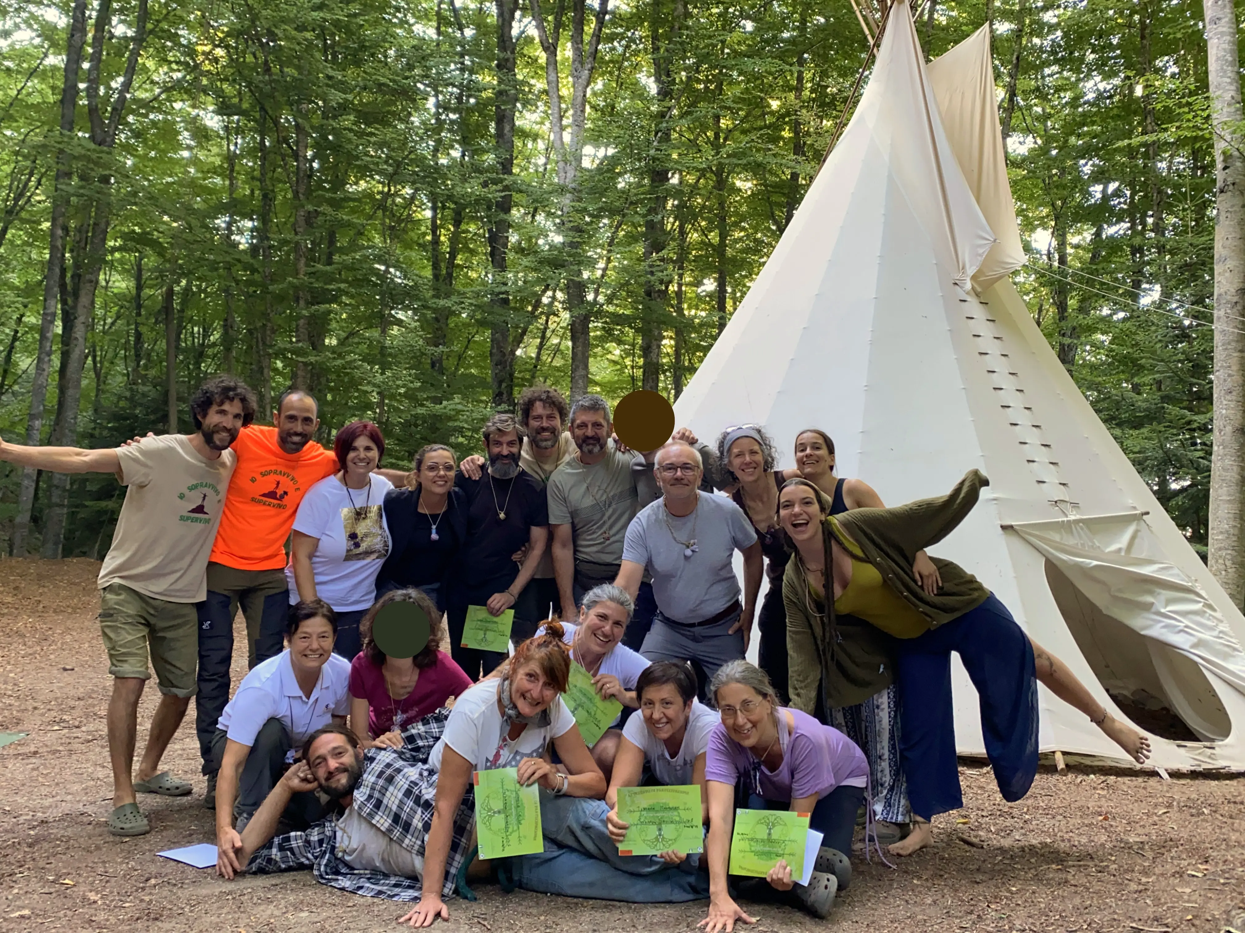 Andrea Modesti, istruttore di survival e bushcraft, esperto in campi avventura per ragazzi e corsi di sopravvivenza outdoor