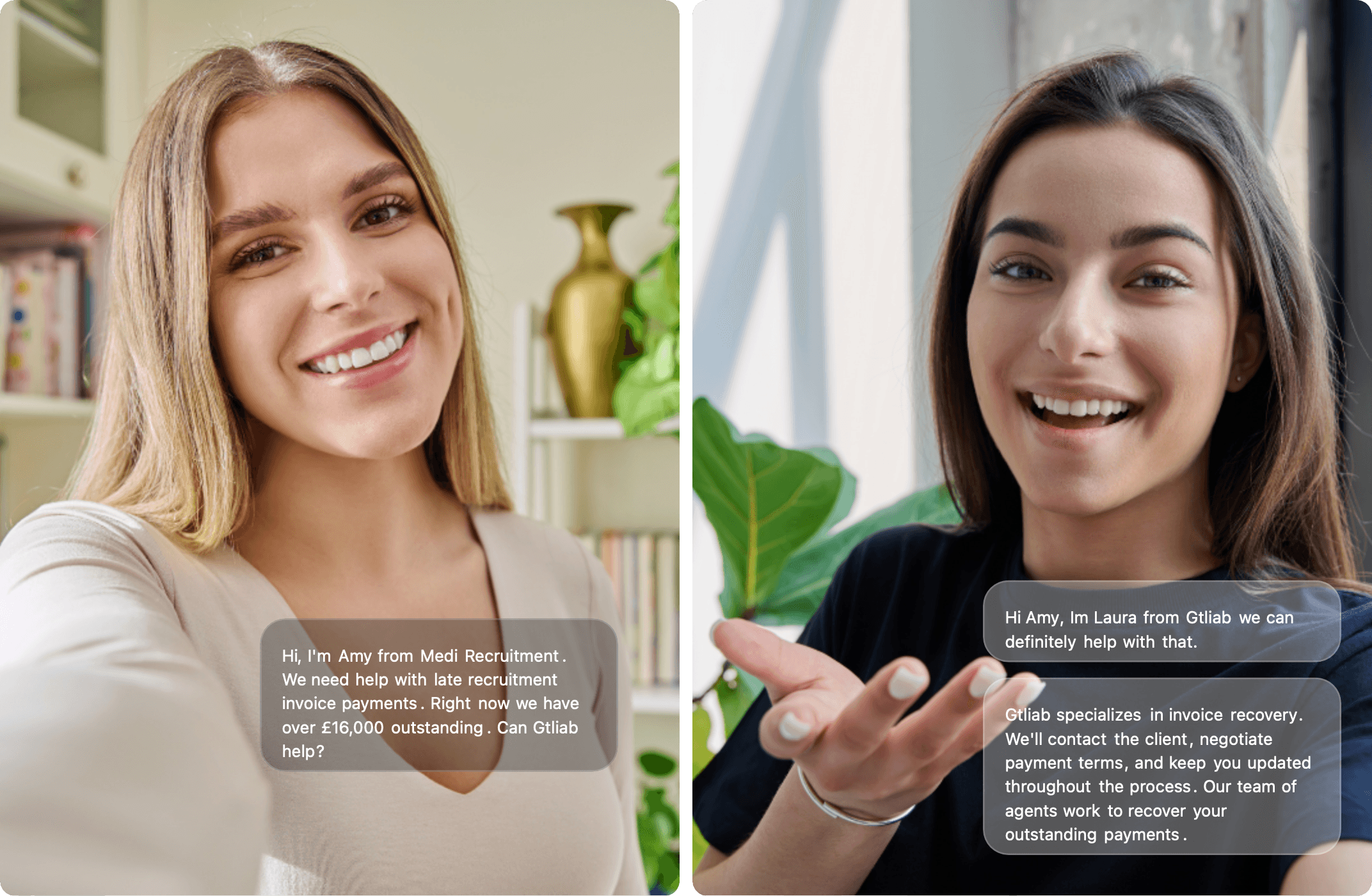A mockup of Freelio's mobile app