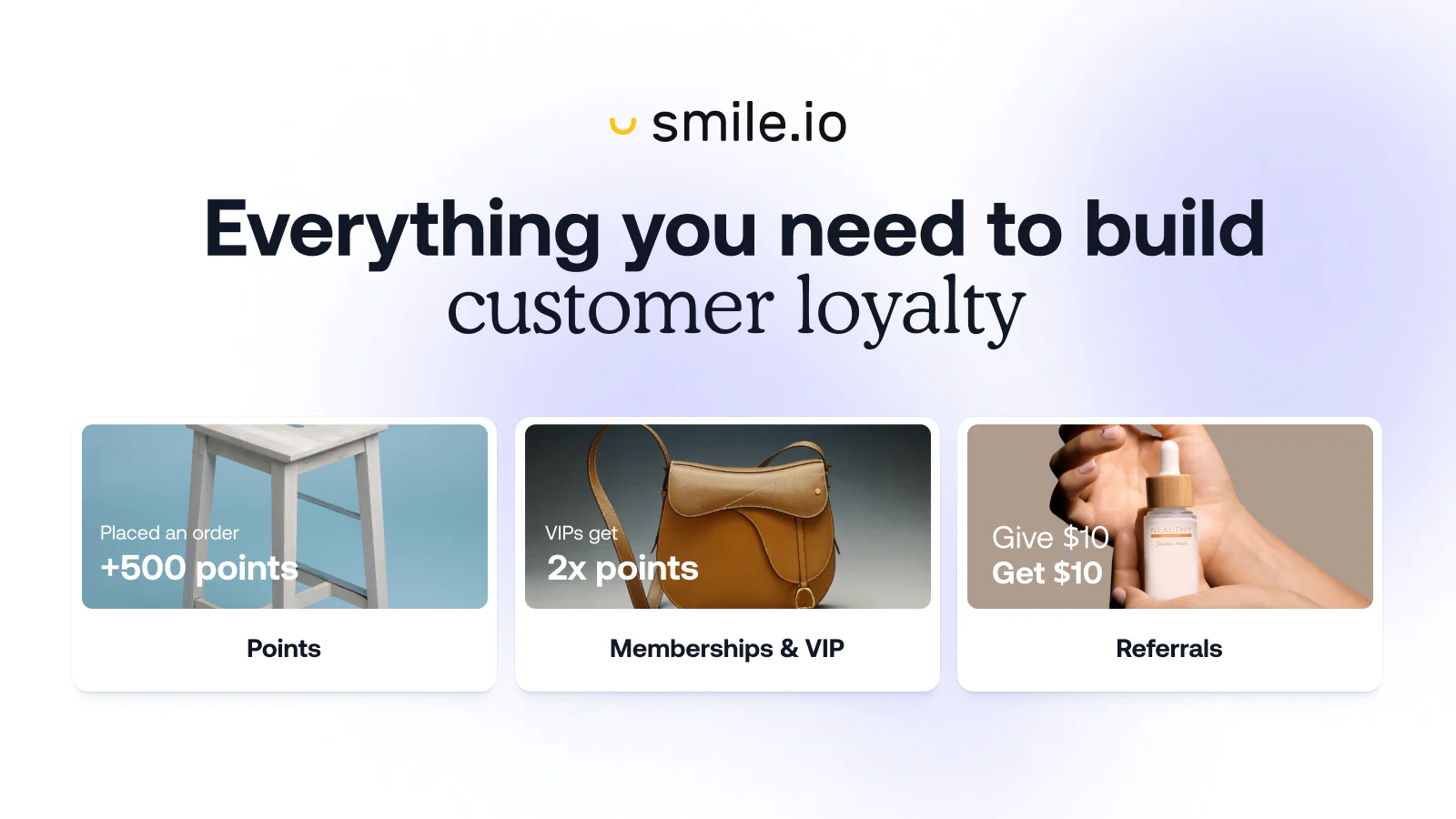 Smile.io info banner