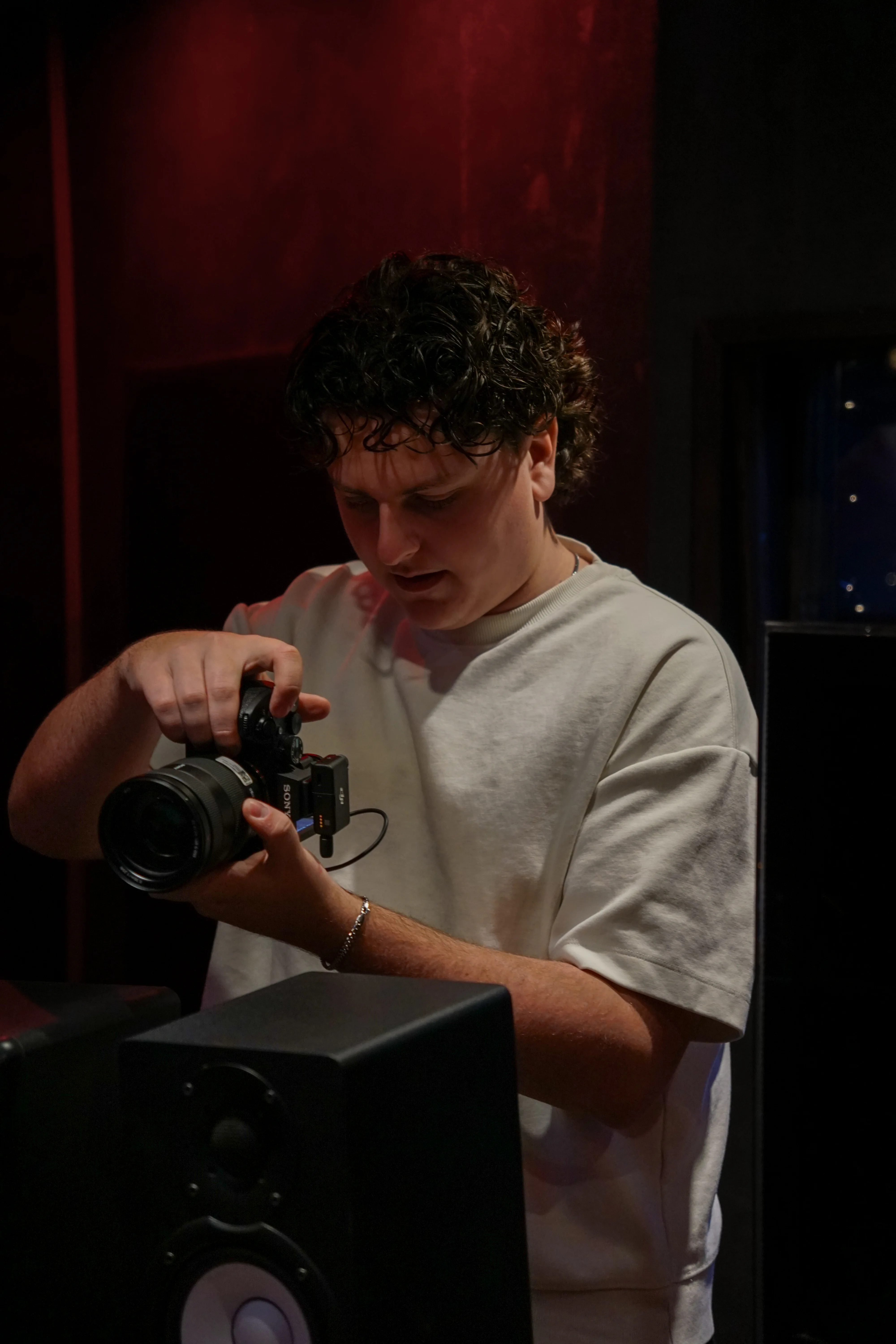 Portrait of portfolio creator – front view