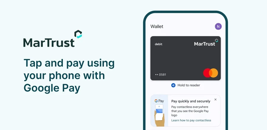 Google Pay Now Live For Martrust Cardholders — hero image