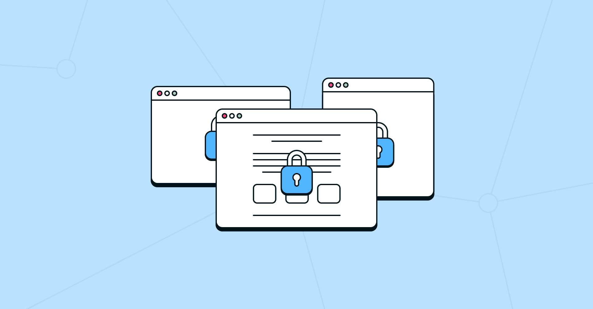 Browser windows locked