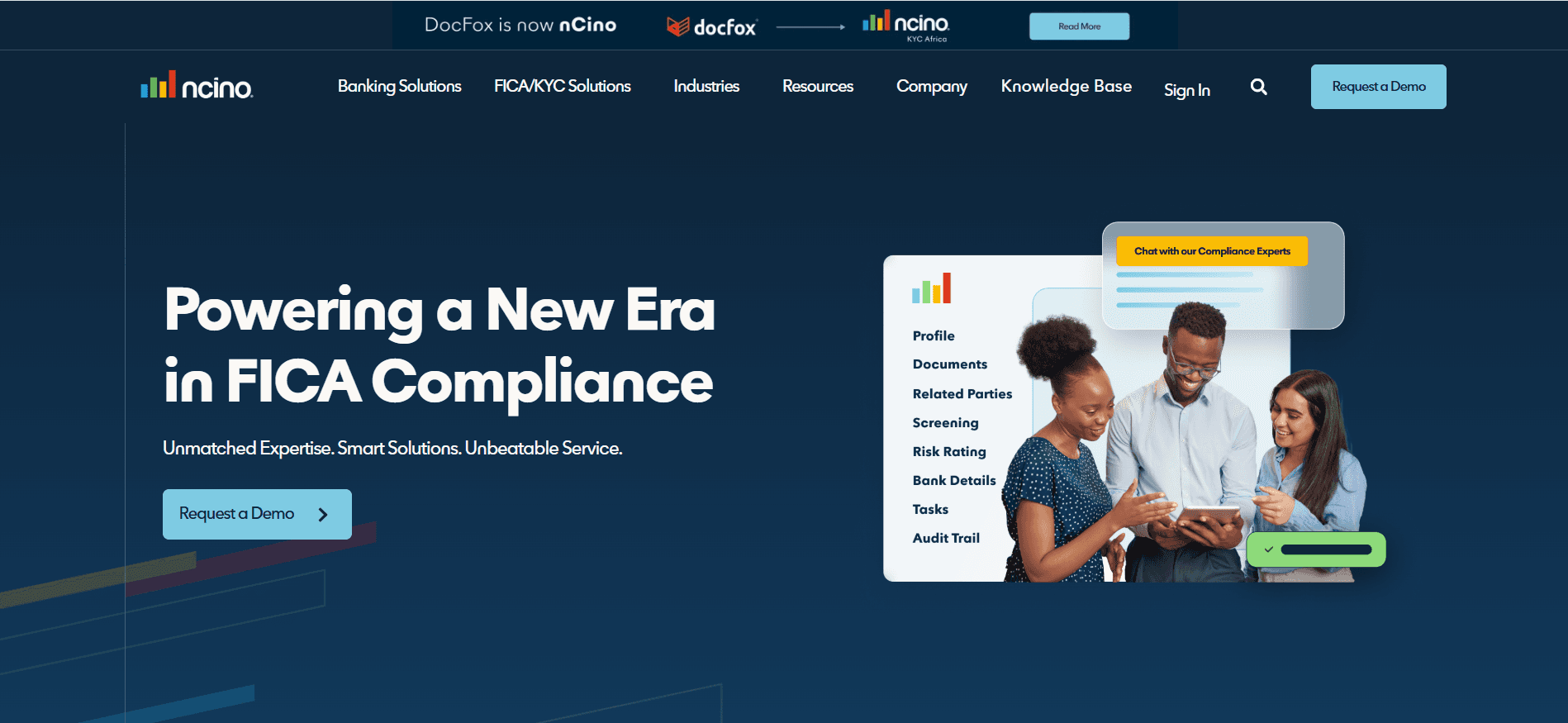 DocFox is a leading SaaS platform designed to help businesses compy with FICA and KYC regulstions in South Africa
