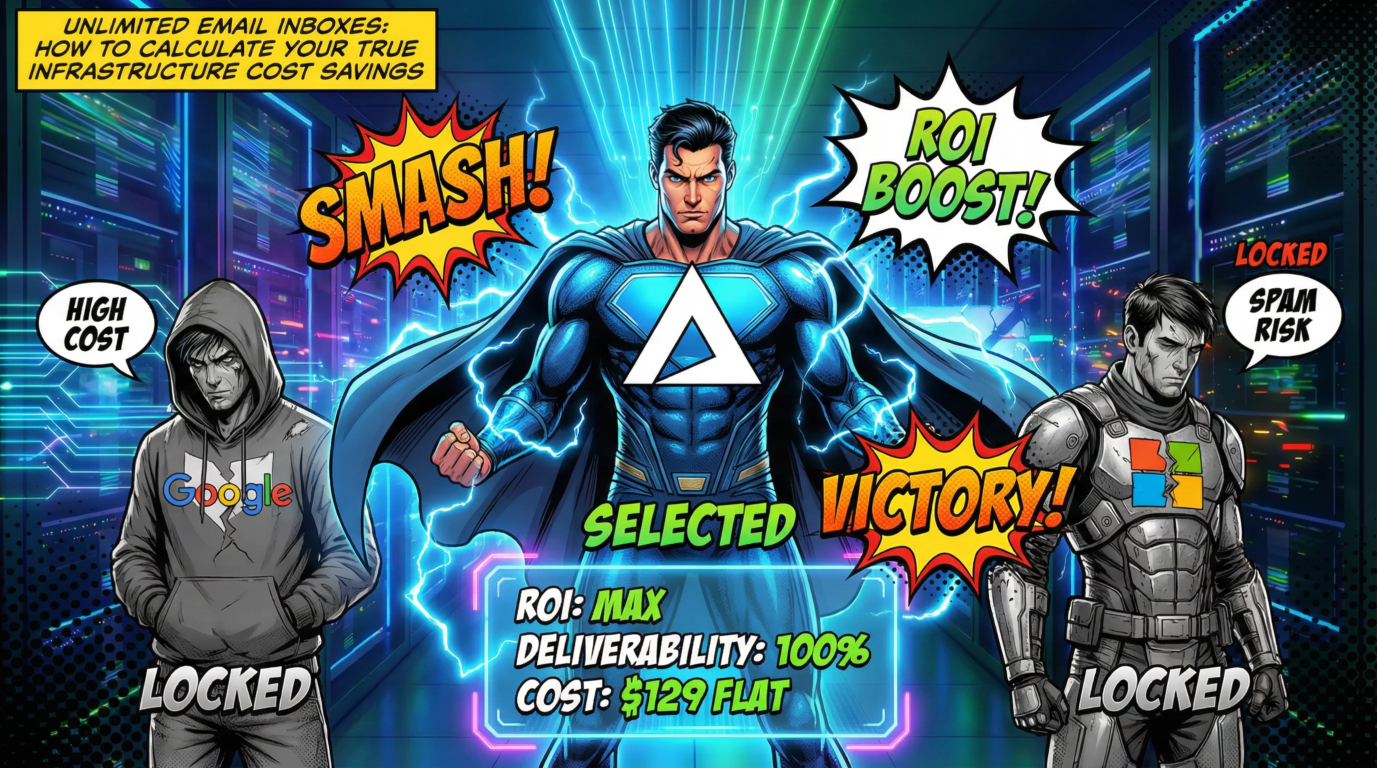 Unlimited Email Inboxes: How to Calculate Your True Infrastructure Cost Savings