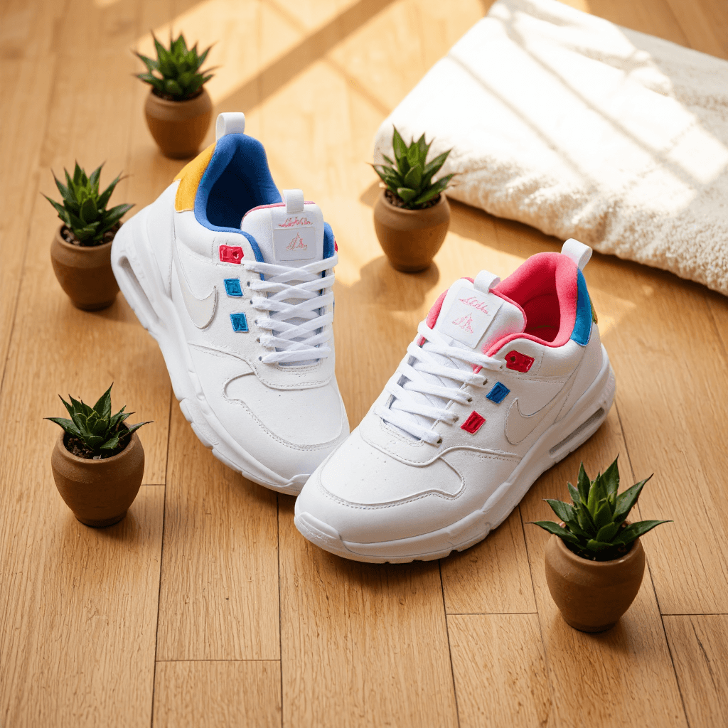 product photography of sports shoe