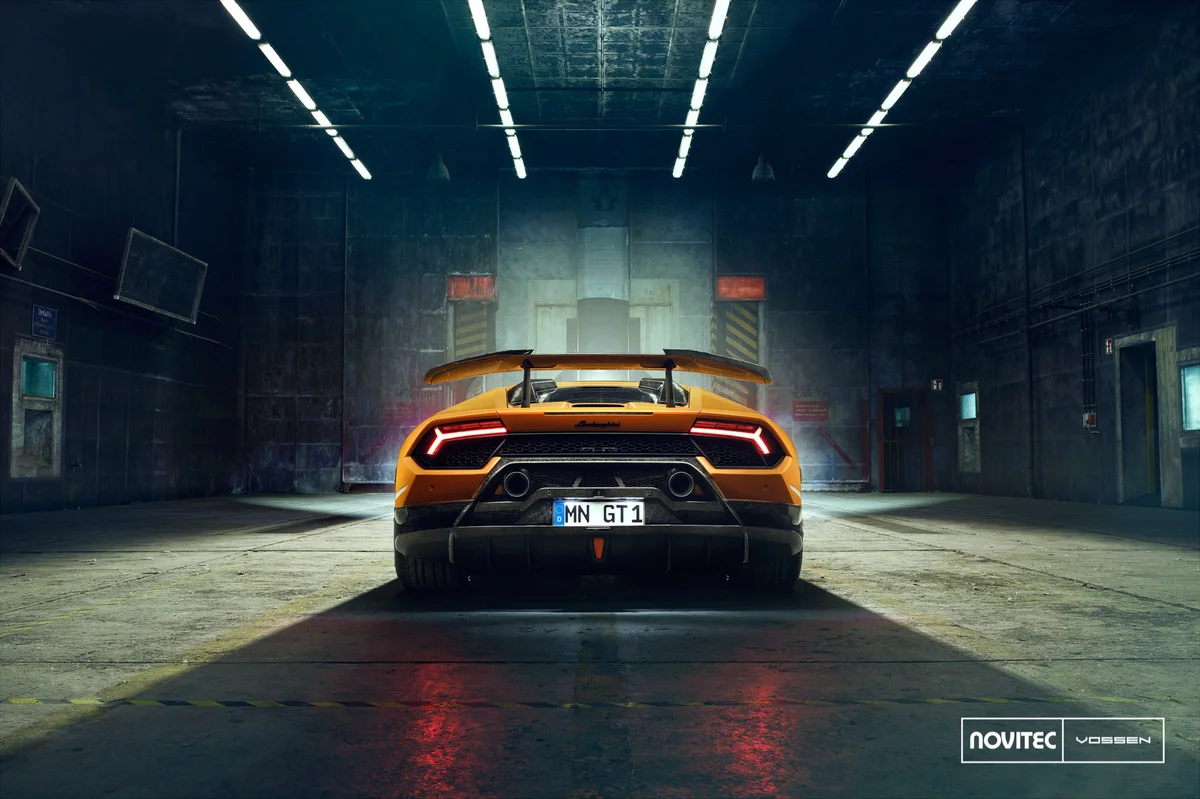Lamborghini Huracan Performante on Novitec x Vossen NV-1