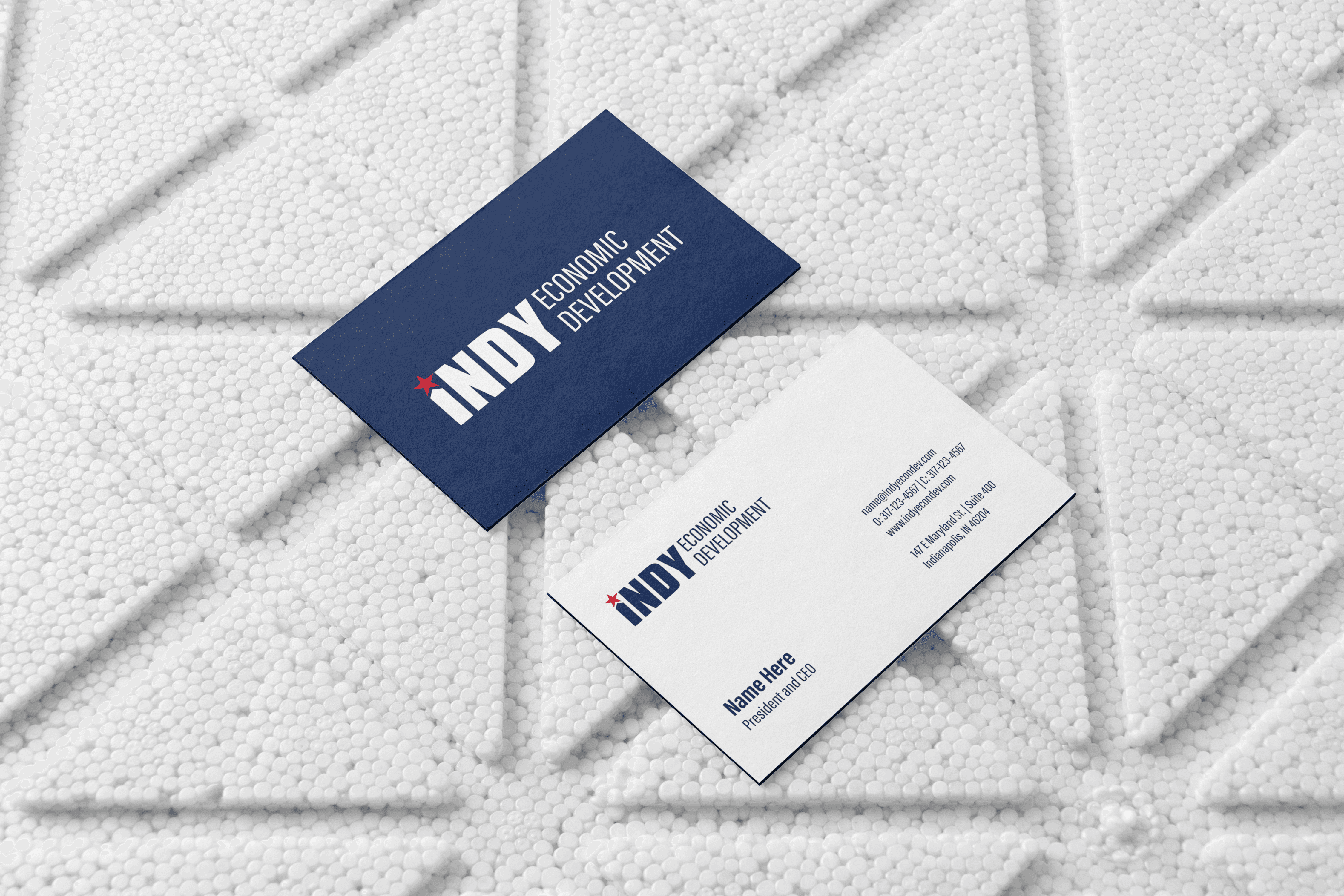 IEDI business card