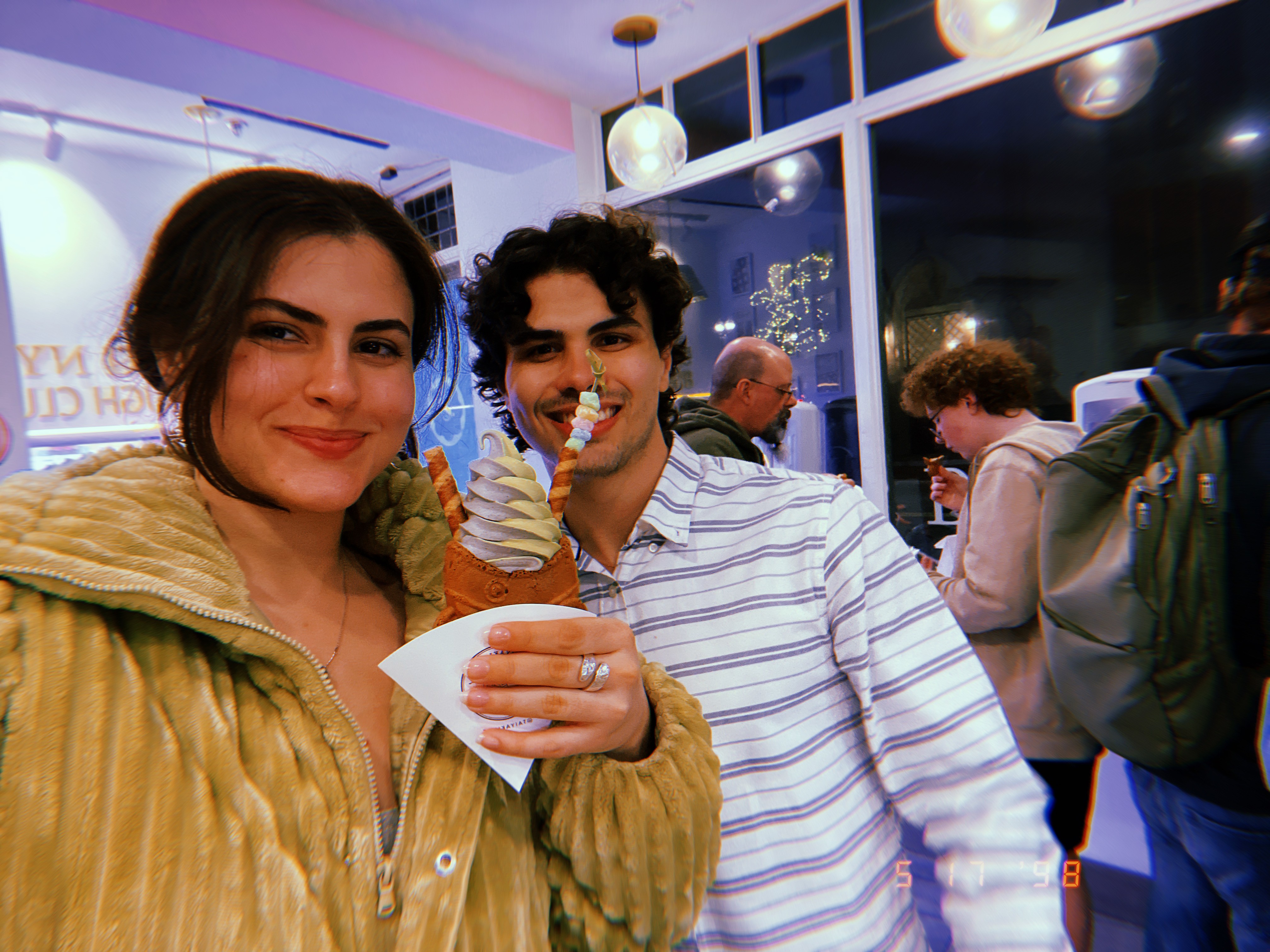 a building with persony windows