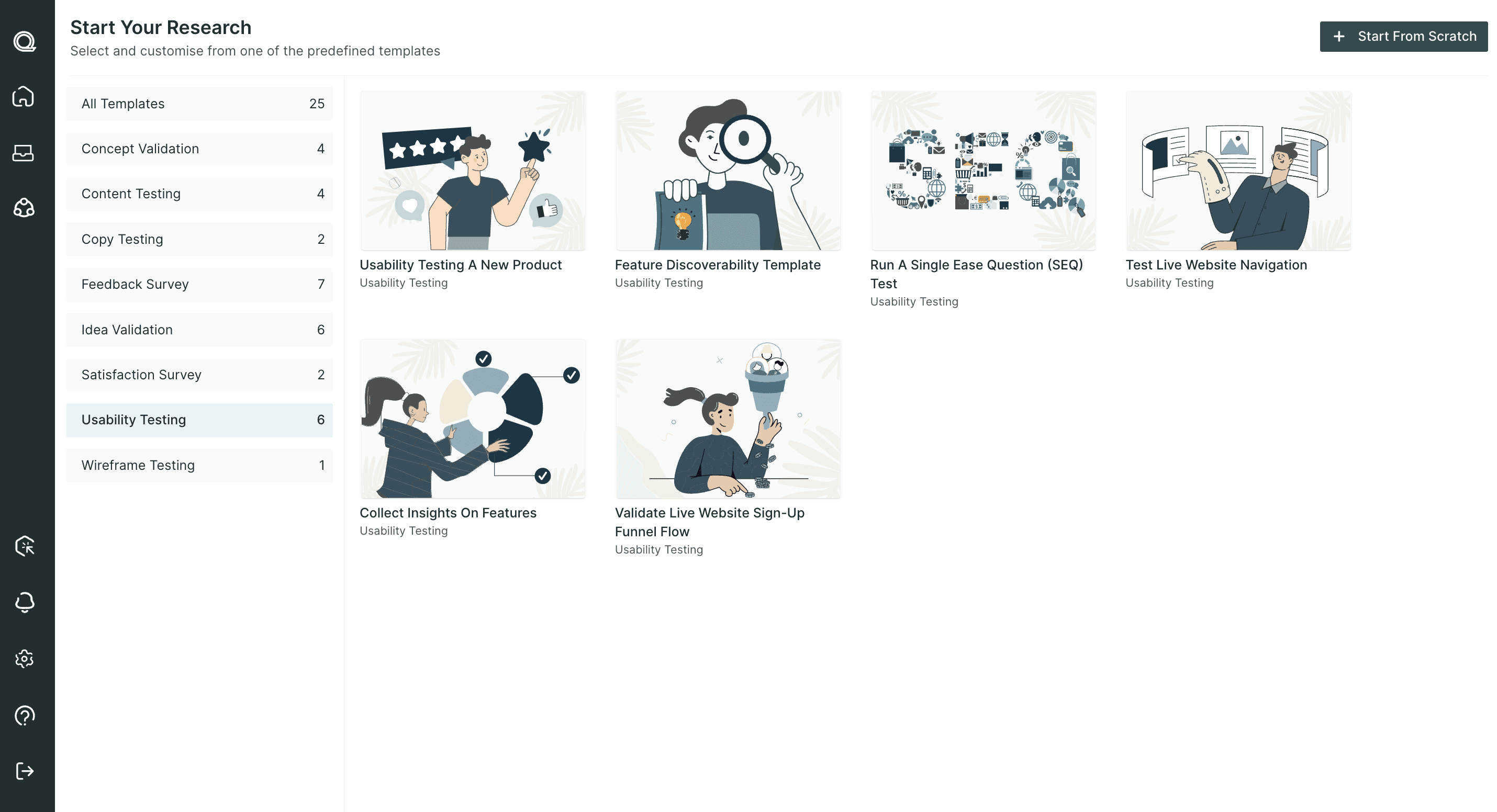 Usability Testing Templates