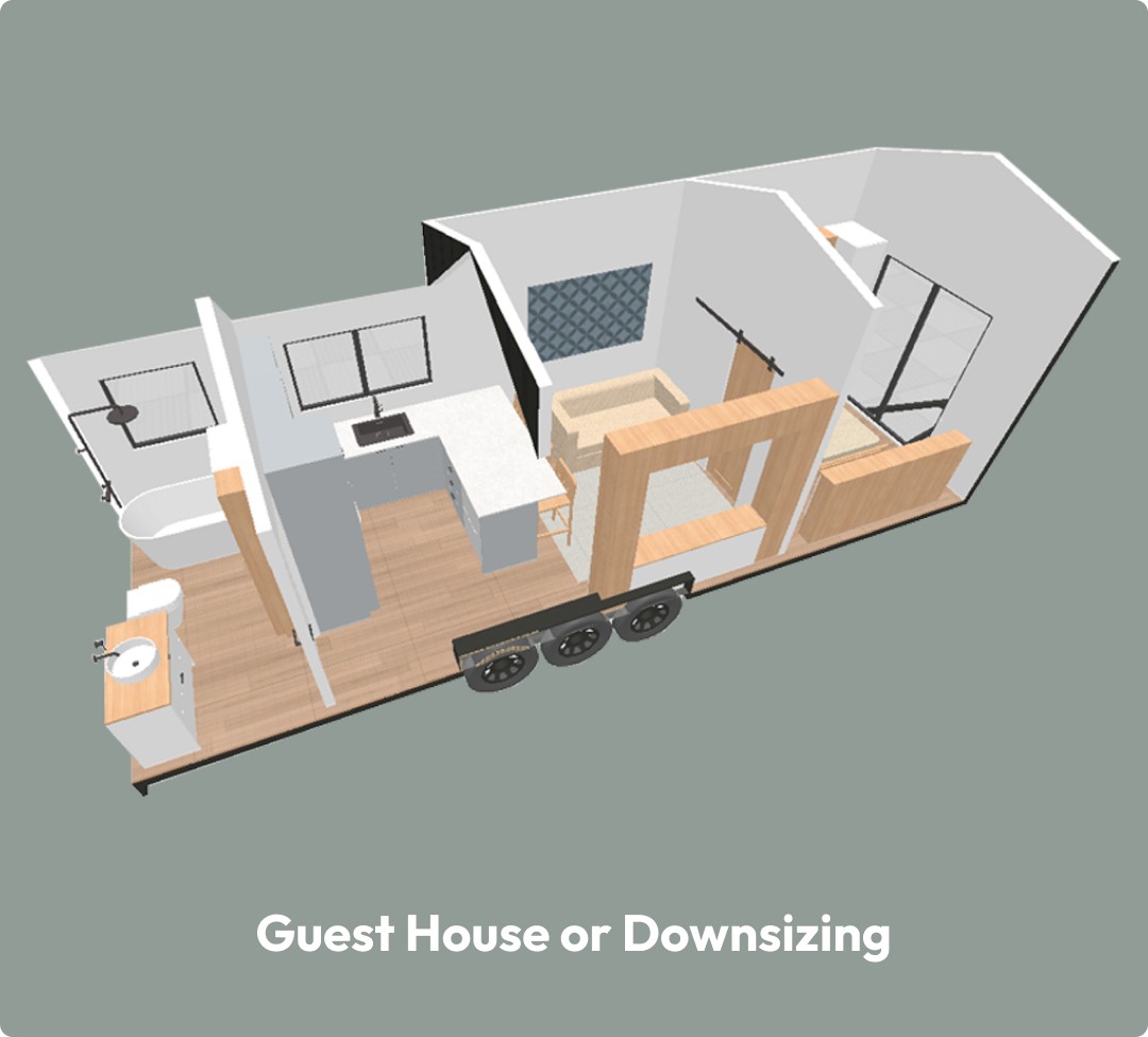 Tiny Haus tiny house interior