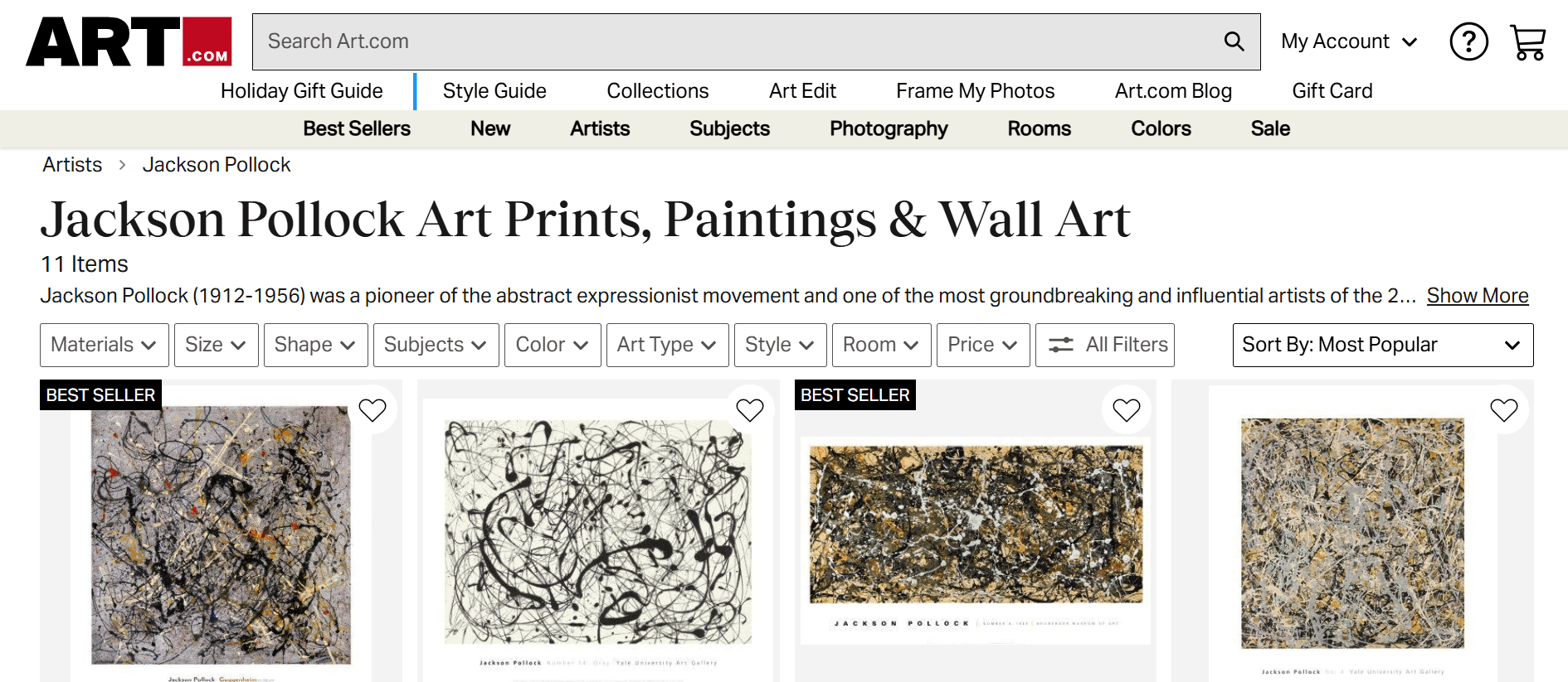 jacksonpollock - Free Drawing Websites for Kids