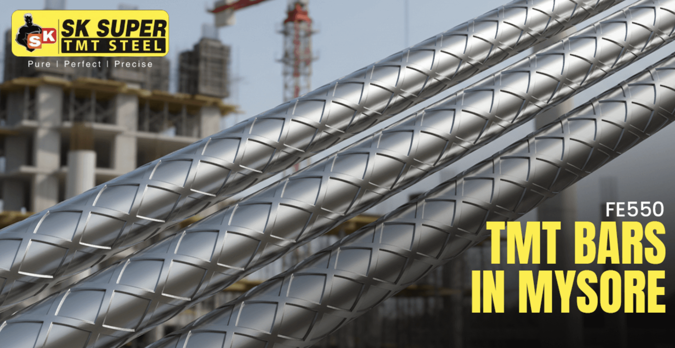 FE550 TMT bar in mysore